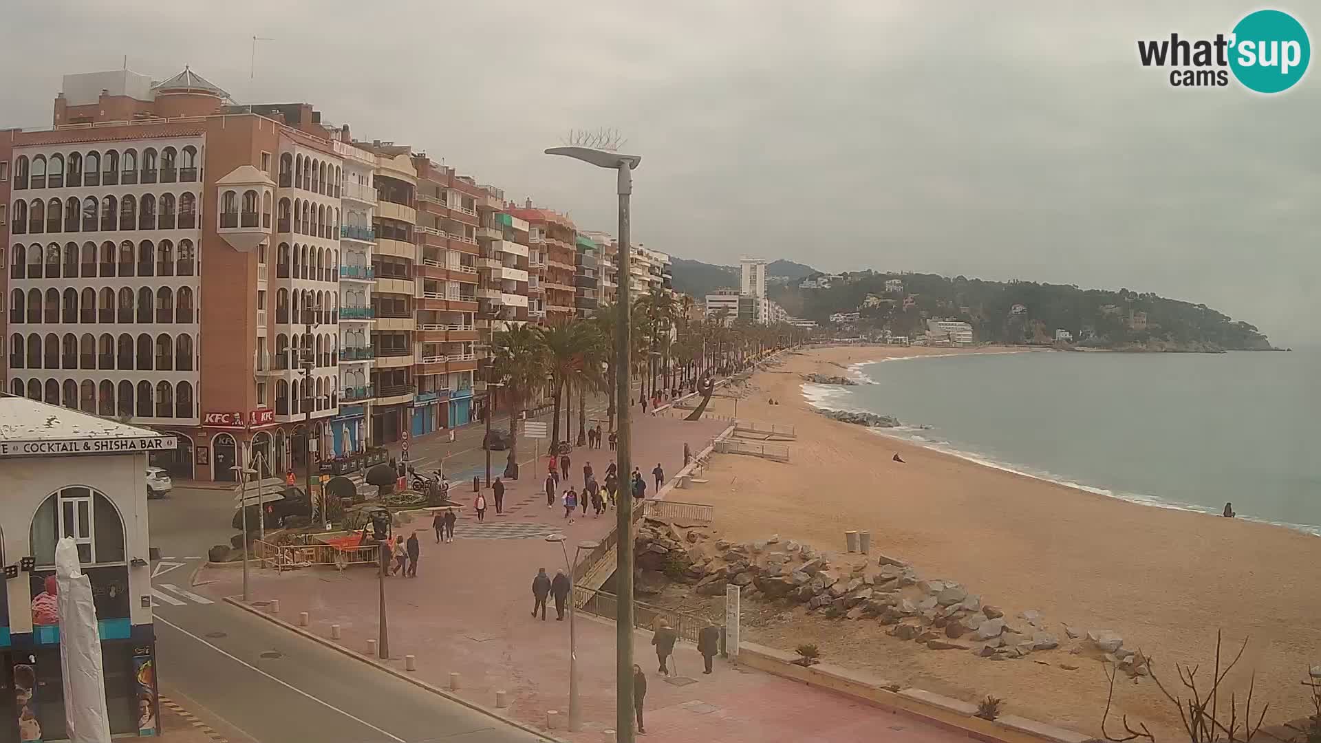 Webcam Live Lloret de Mar – La plage