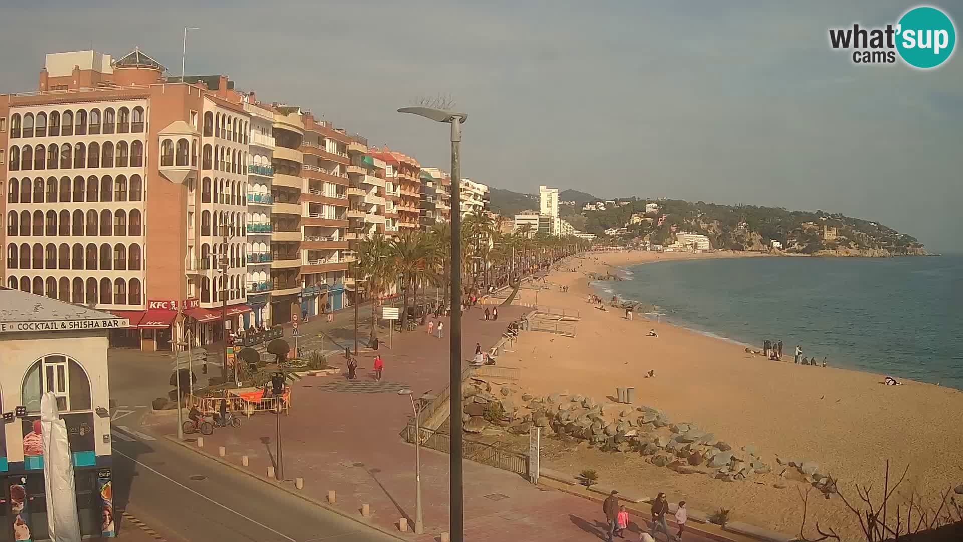 Webcam streaming Lloret de Mar – Plage