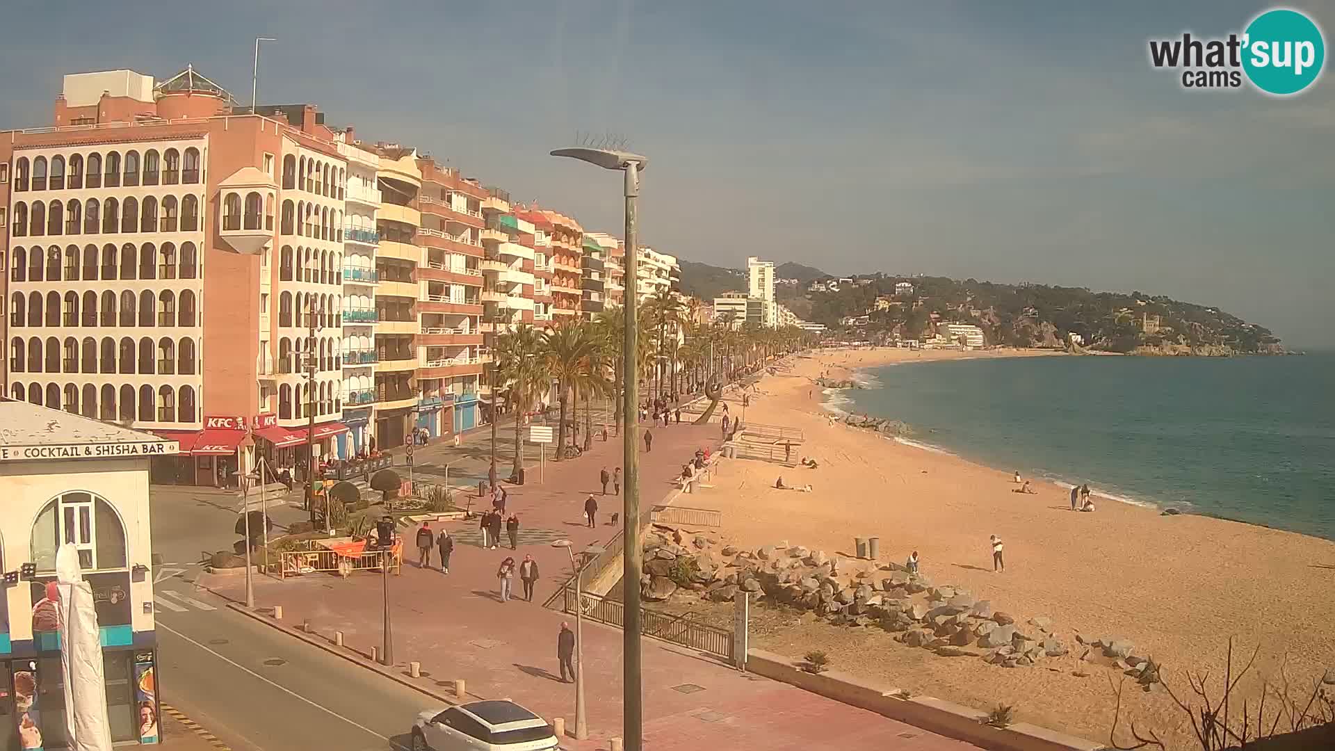 Webcam Lloret de Mar – Plage centrale