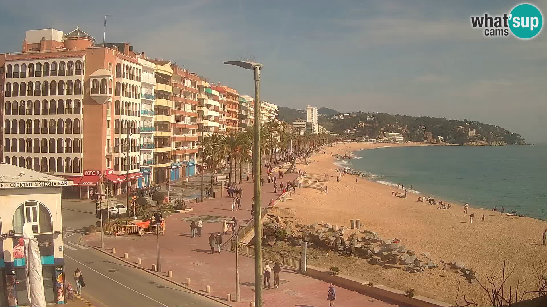 Webcam Lloret de Mar – Osrednja plaža