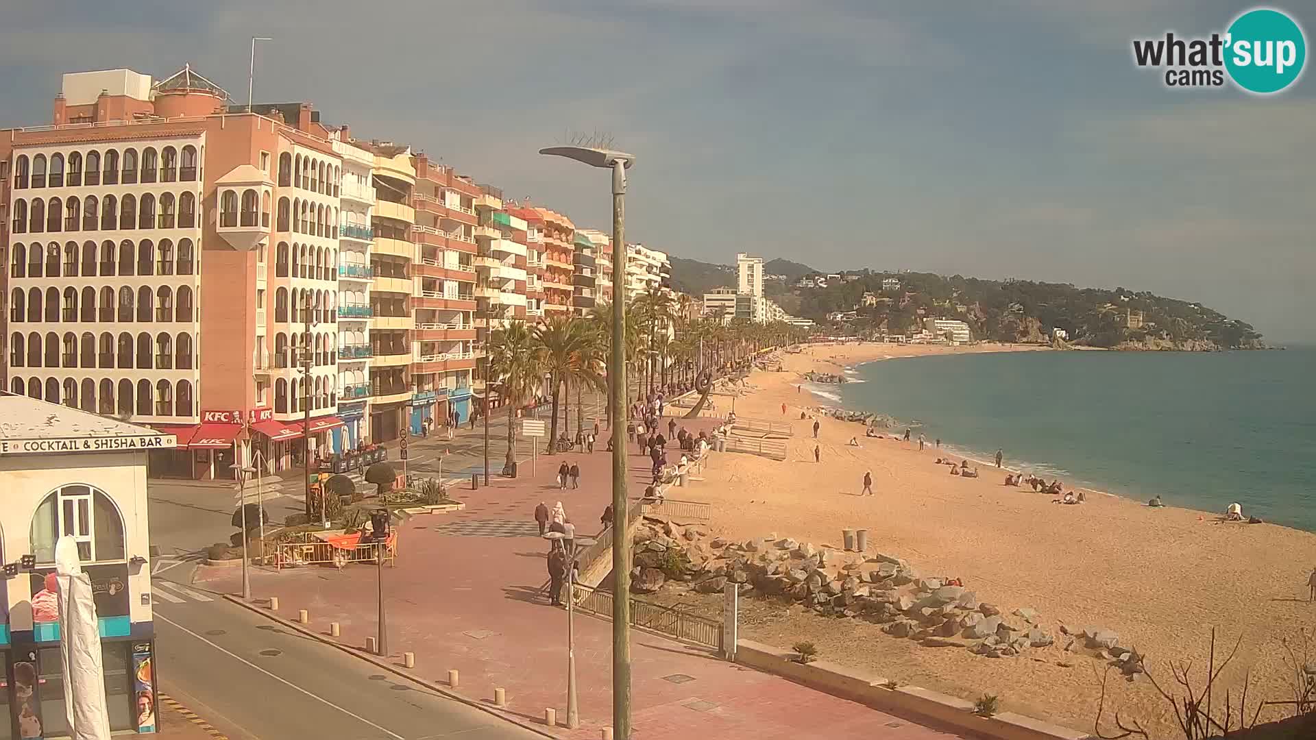 Webcam Lloret de Mar – Osrednja plaža