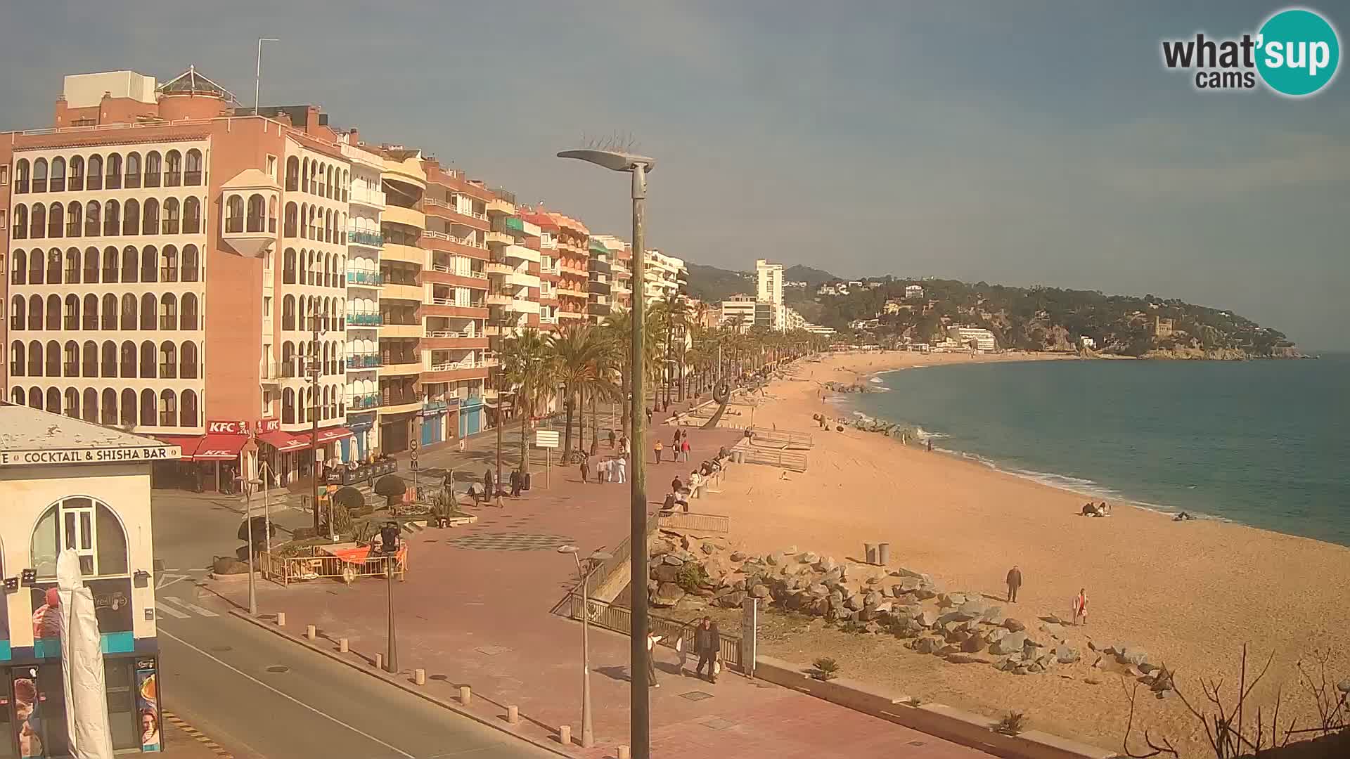 Kamera v živo Lloret de Mar – Glavna plaža