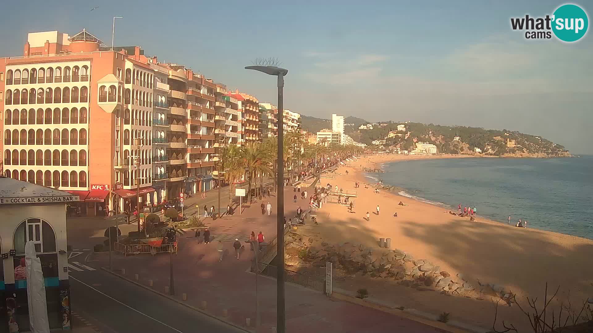 Kamera v živo Lloret de Mar – plaža