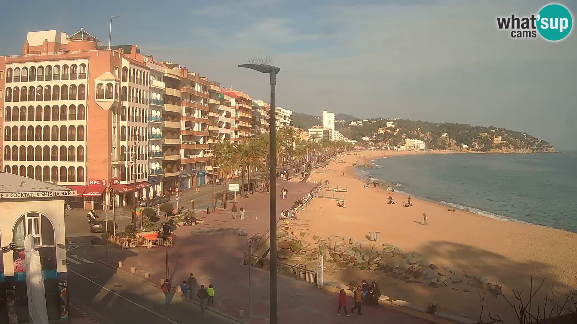 Kamera v živo Lloret de Mar – Glavna plaža