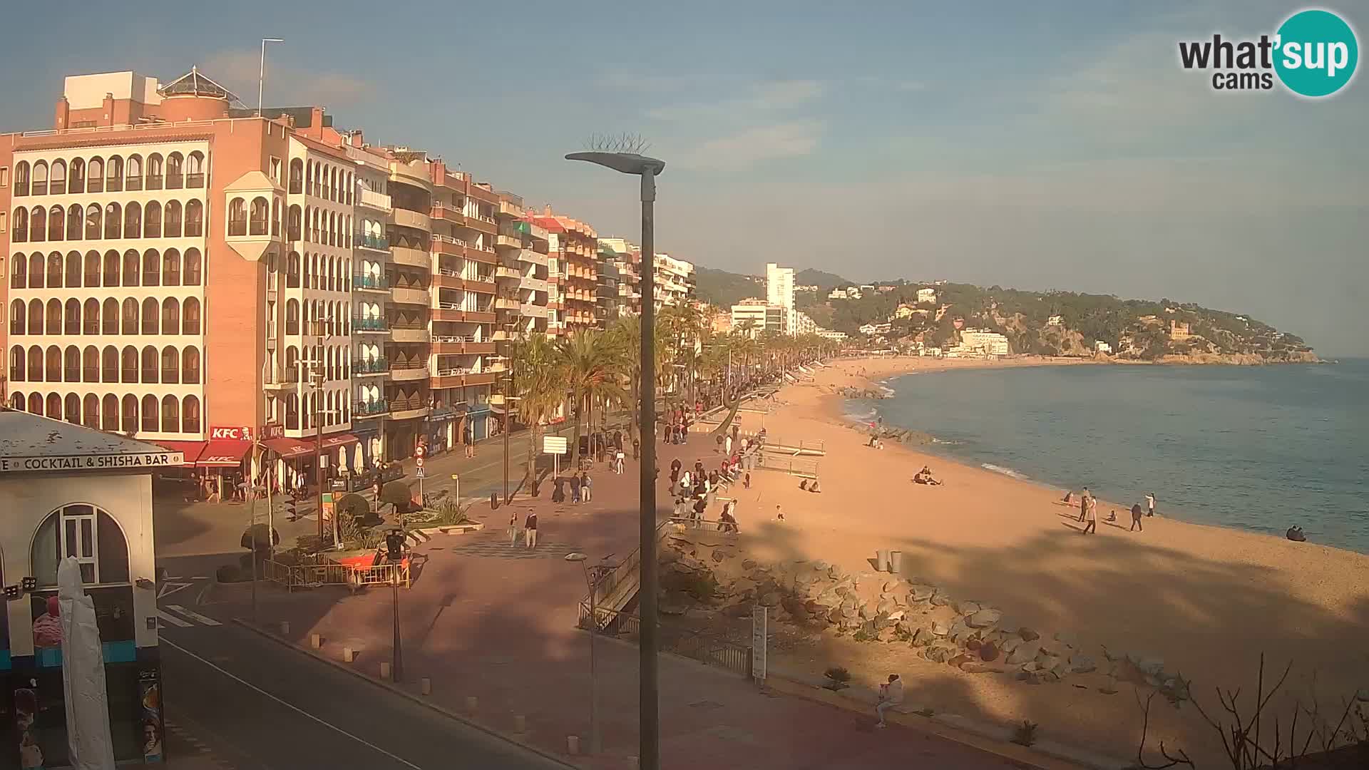 Kamera v živo Lloret de Mar – Glavna plaža