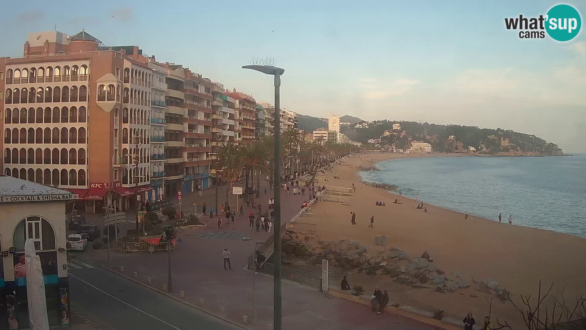 Webcam Lloret de Mar – Osrednja plaža