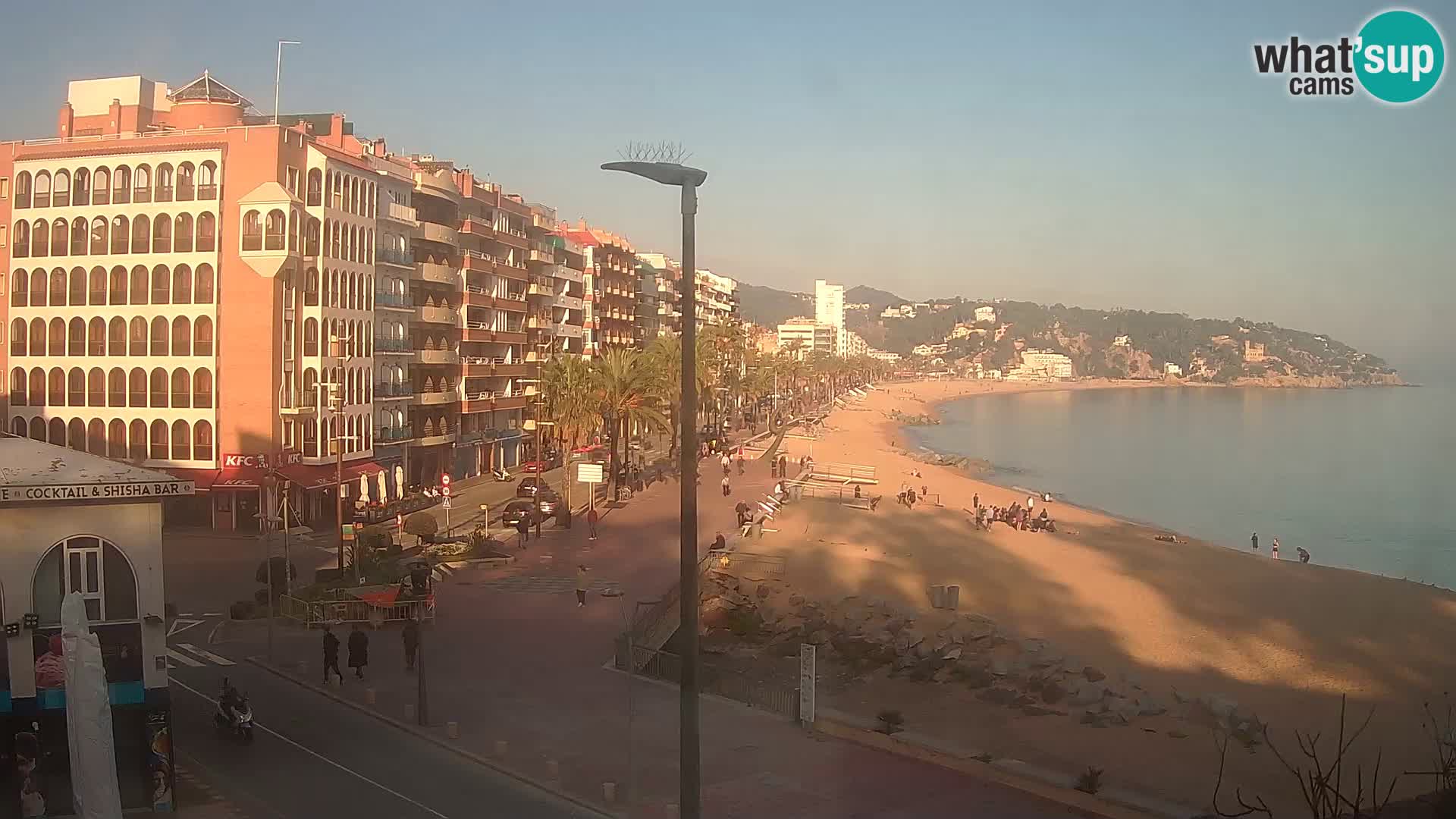 Webcam Lloret de Mar – Plage centrale