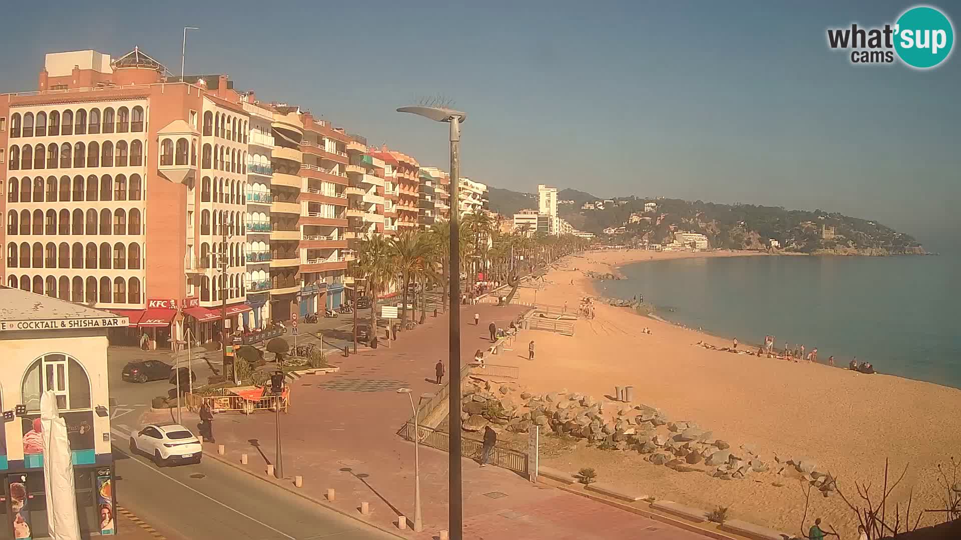 Webcam live Lloret de Mar – la spiaggia principale