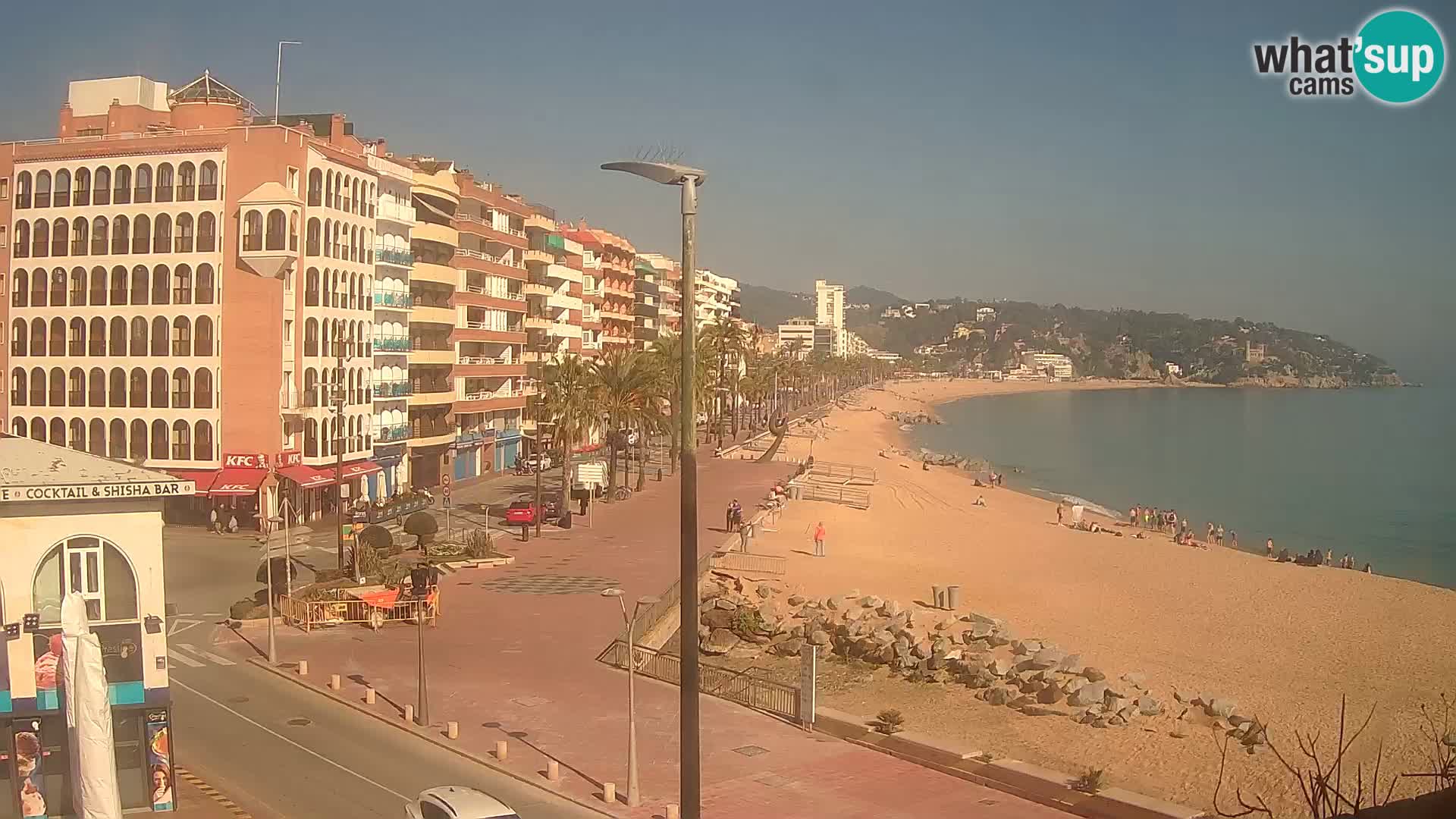 Webcam Lloret de Mar – Spiaggia centrale