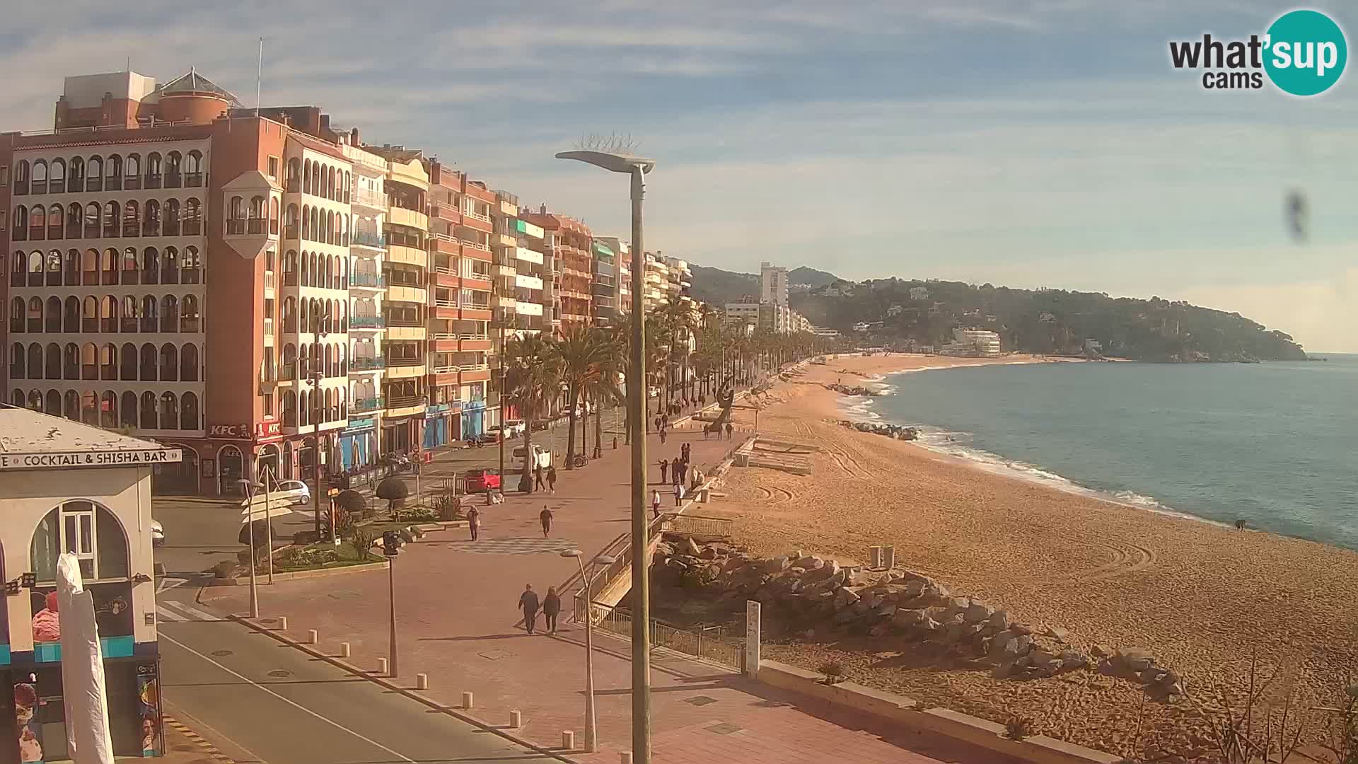 Webcam live Lloret de Mar – la spiaggia principale