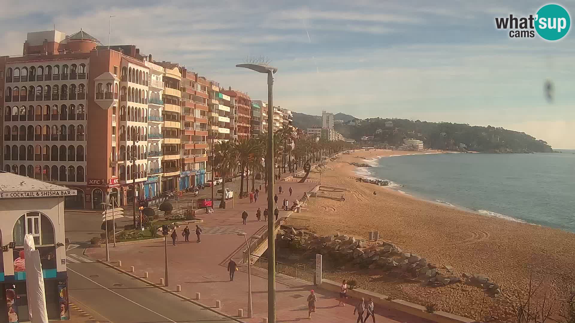 Kamera v živo Lloret de Mar – Glavna plaža