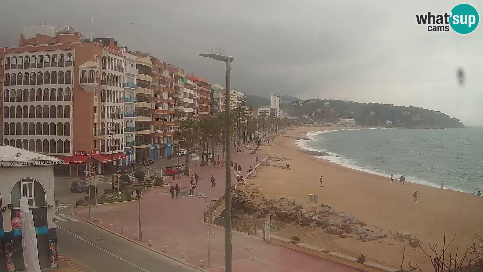 Web kamera Lloret de Mar – glavna plaža