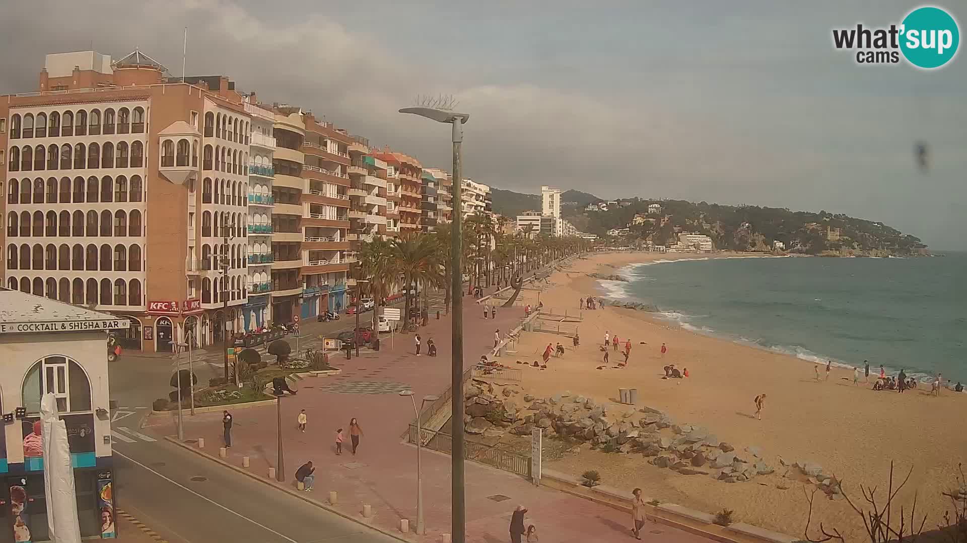 Kamera v živo Lloret de Mar – plaža