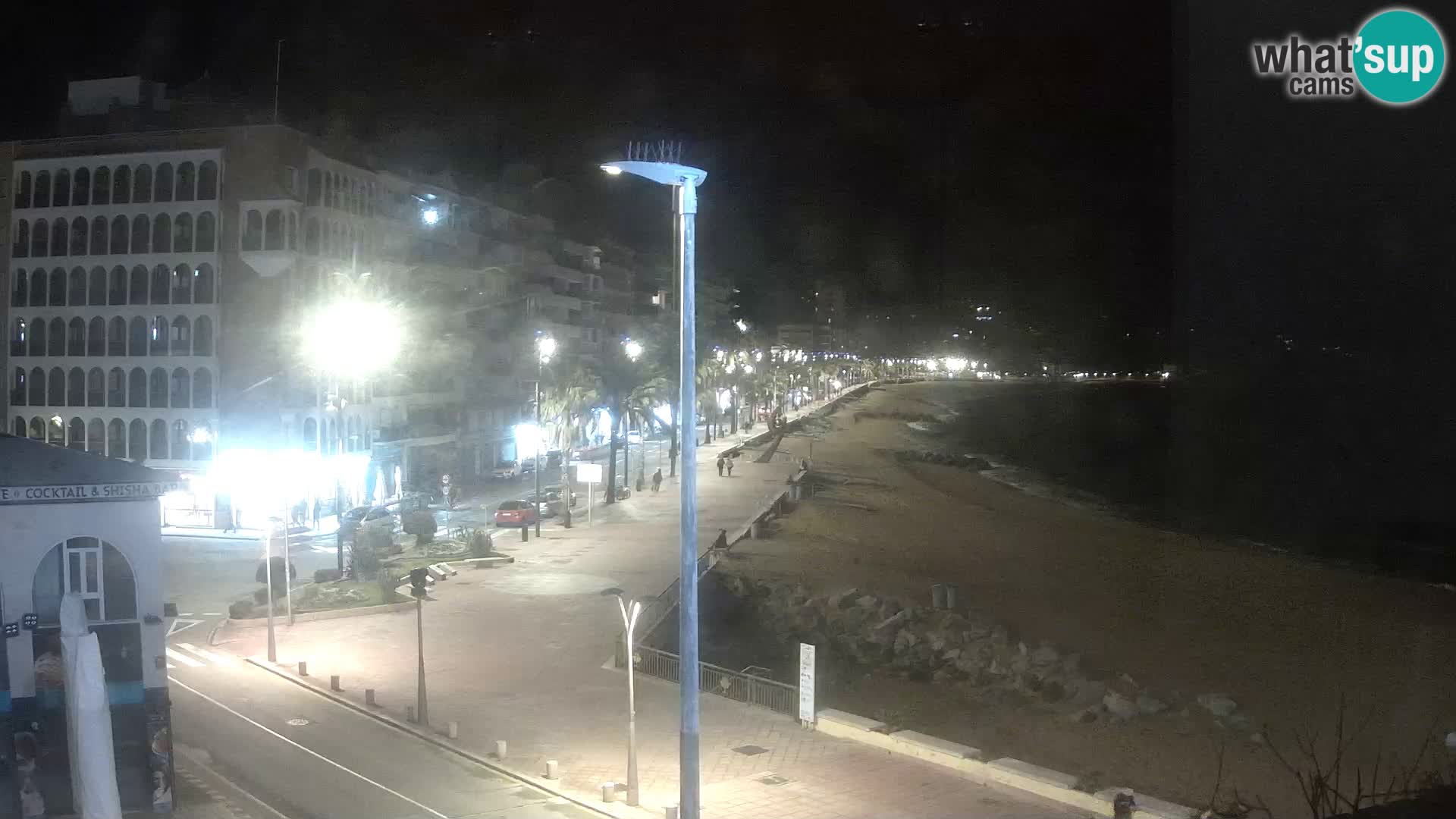 Webcam Lloret de Mar – the main beach – – Costa Brava – Spain