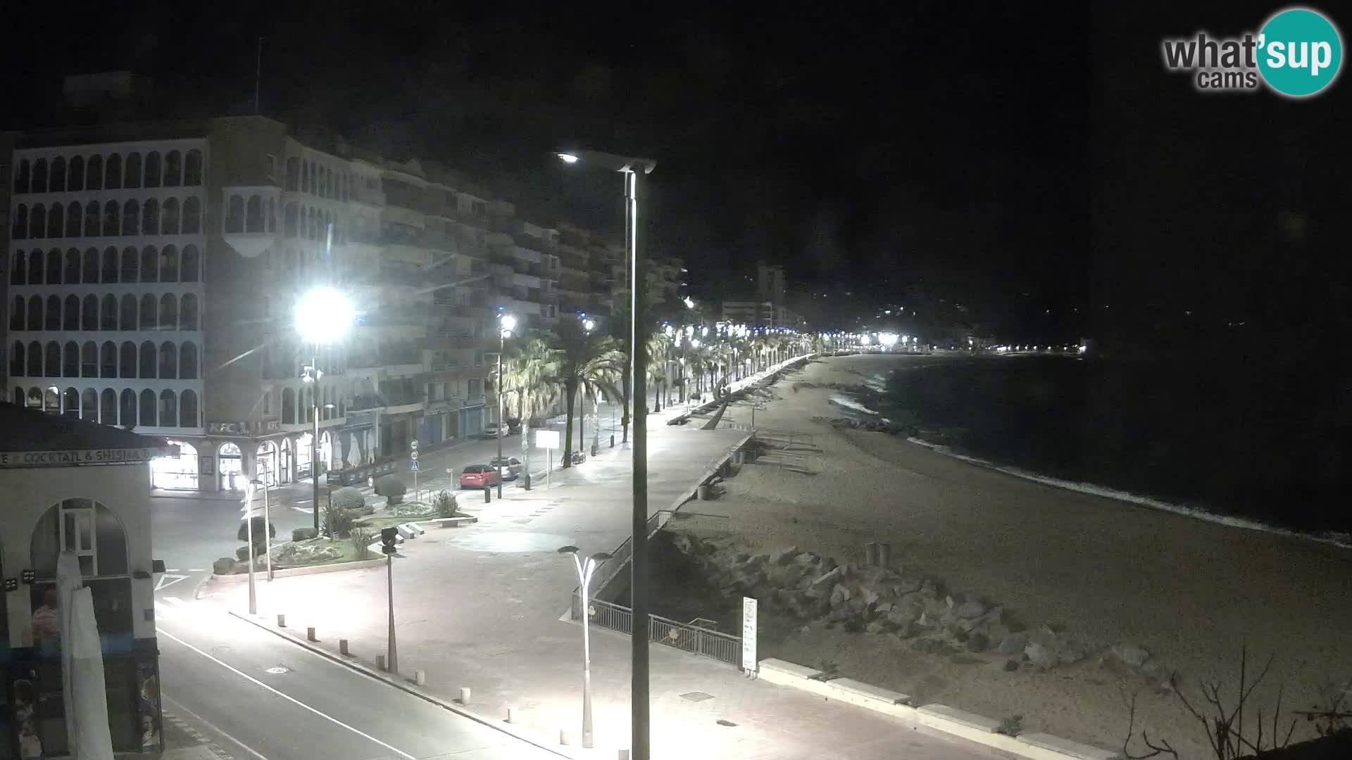 Webcam Lloret de Mar – the main beach – – Costa Brava – Spain