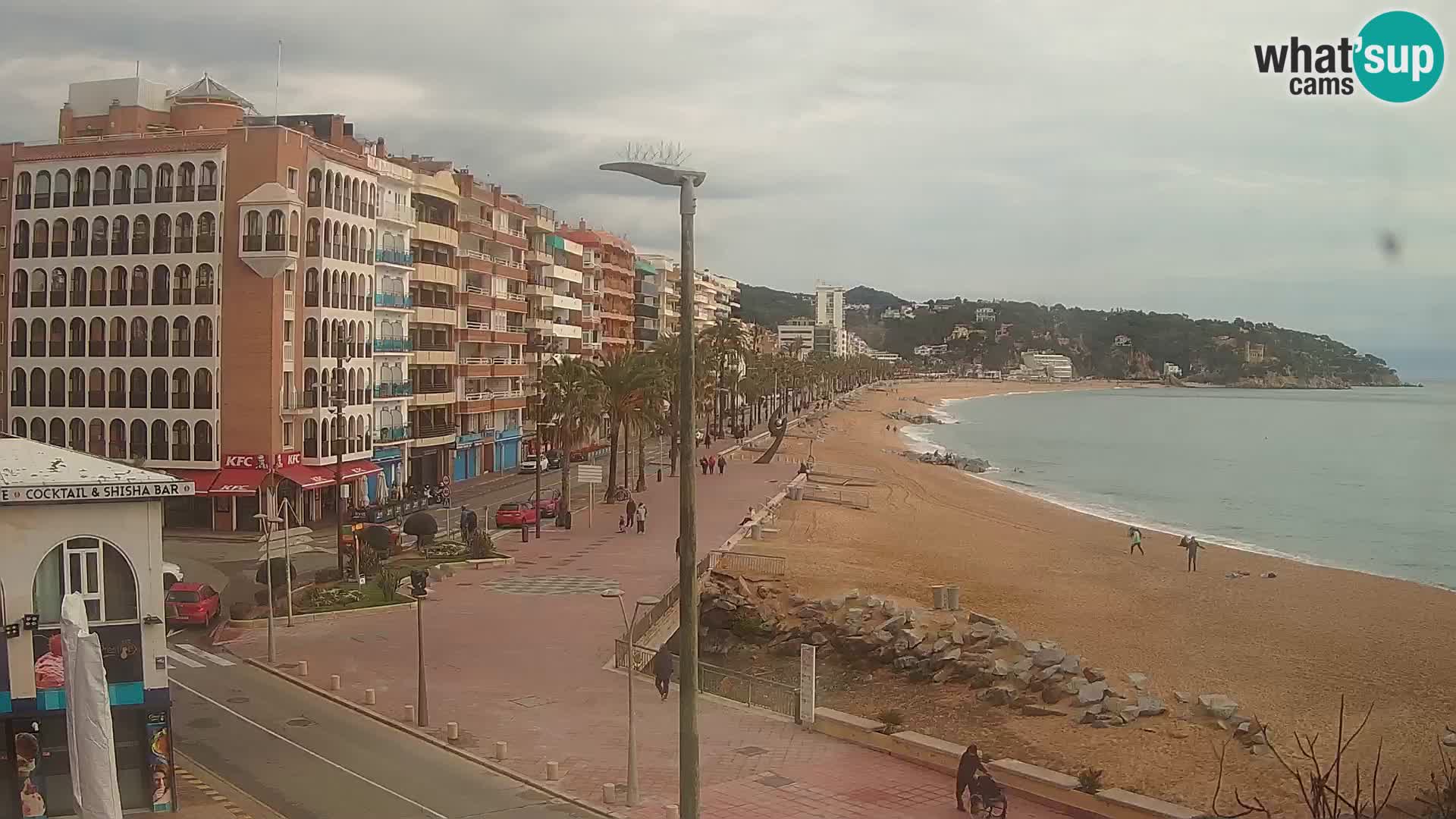 Webcam Lloret de Mar – Plage centrale