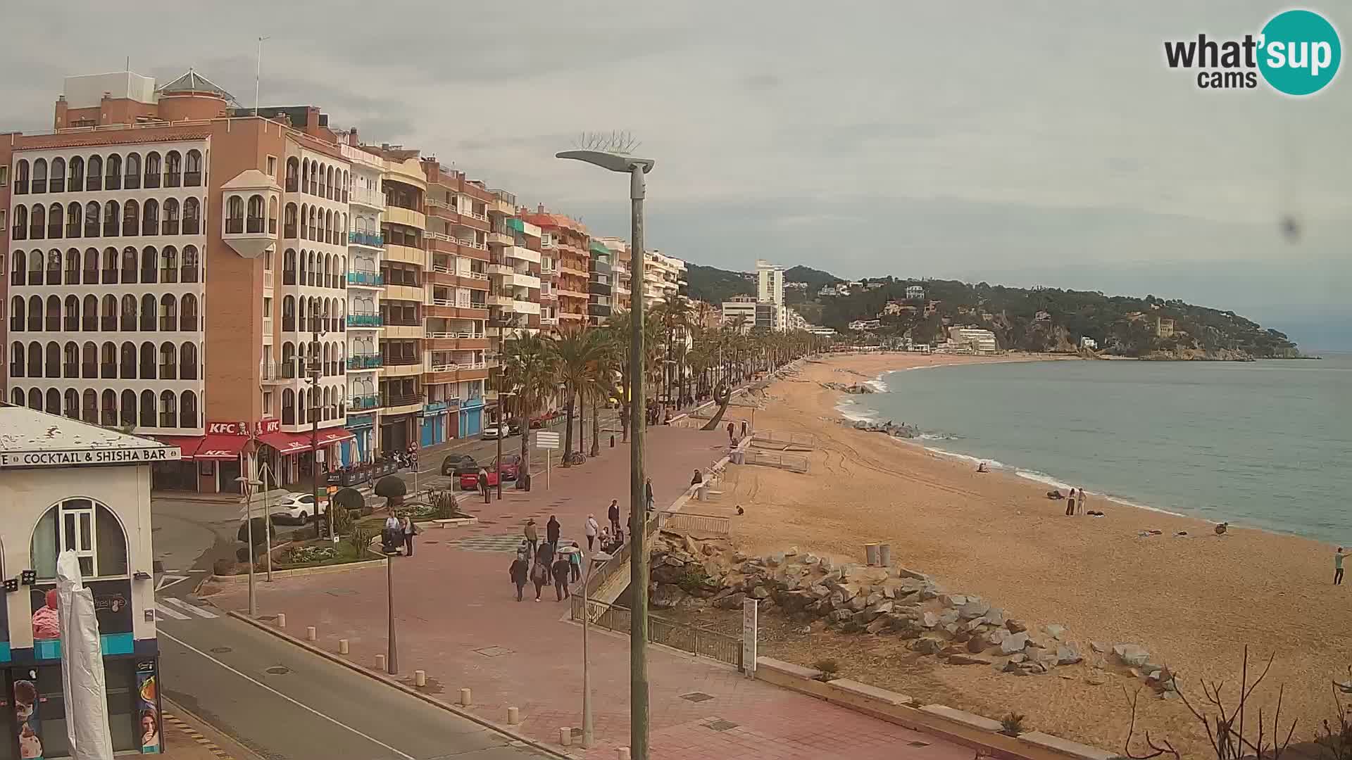 Webcam Lloret de Mar – Osrednja plaža