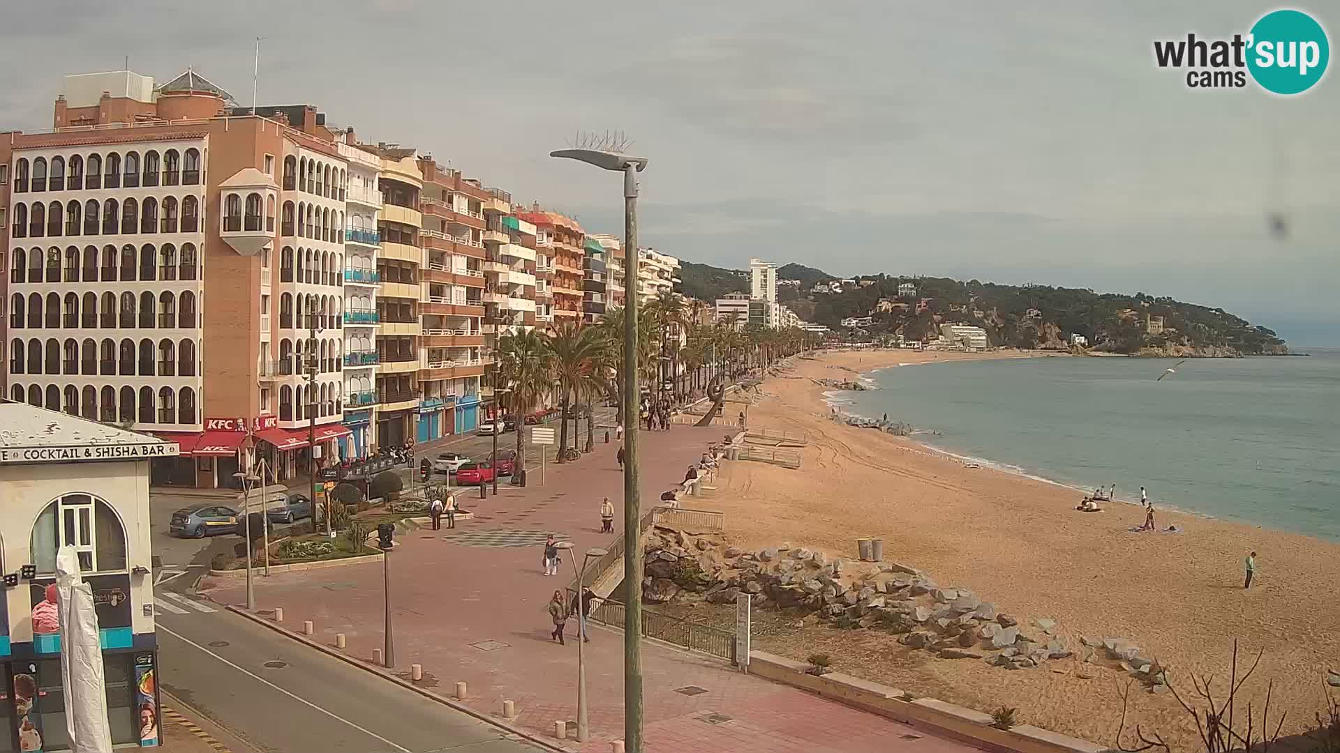 Webcam live Lloret de Mar – la spiaggia principale