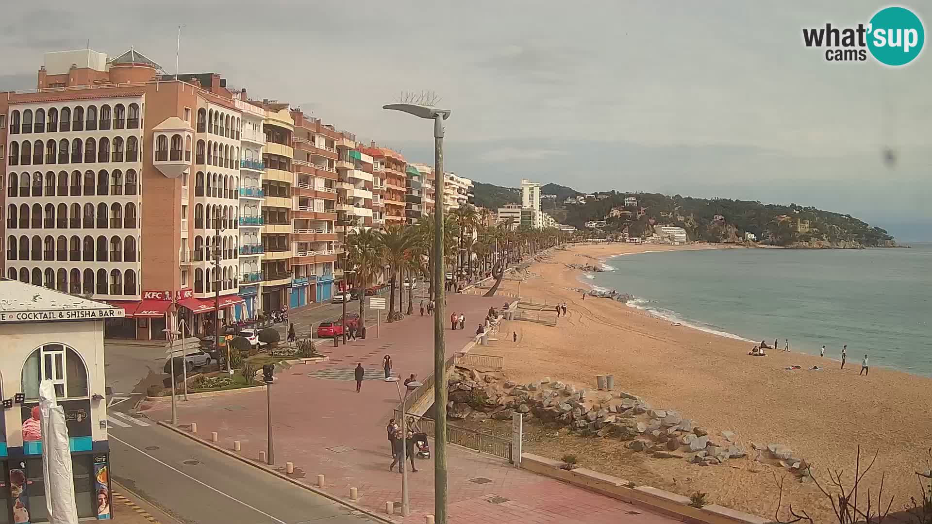 Kamera v živo Lloret de Mar – Glavna plaža