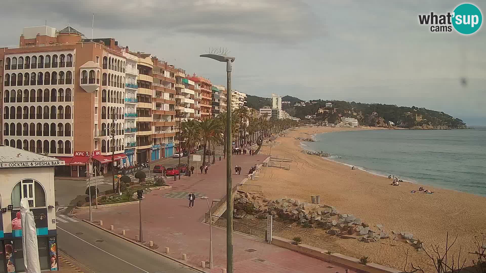 Webcam Lloret de Mar – Zentralen Strand