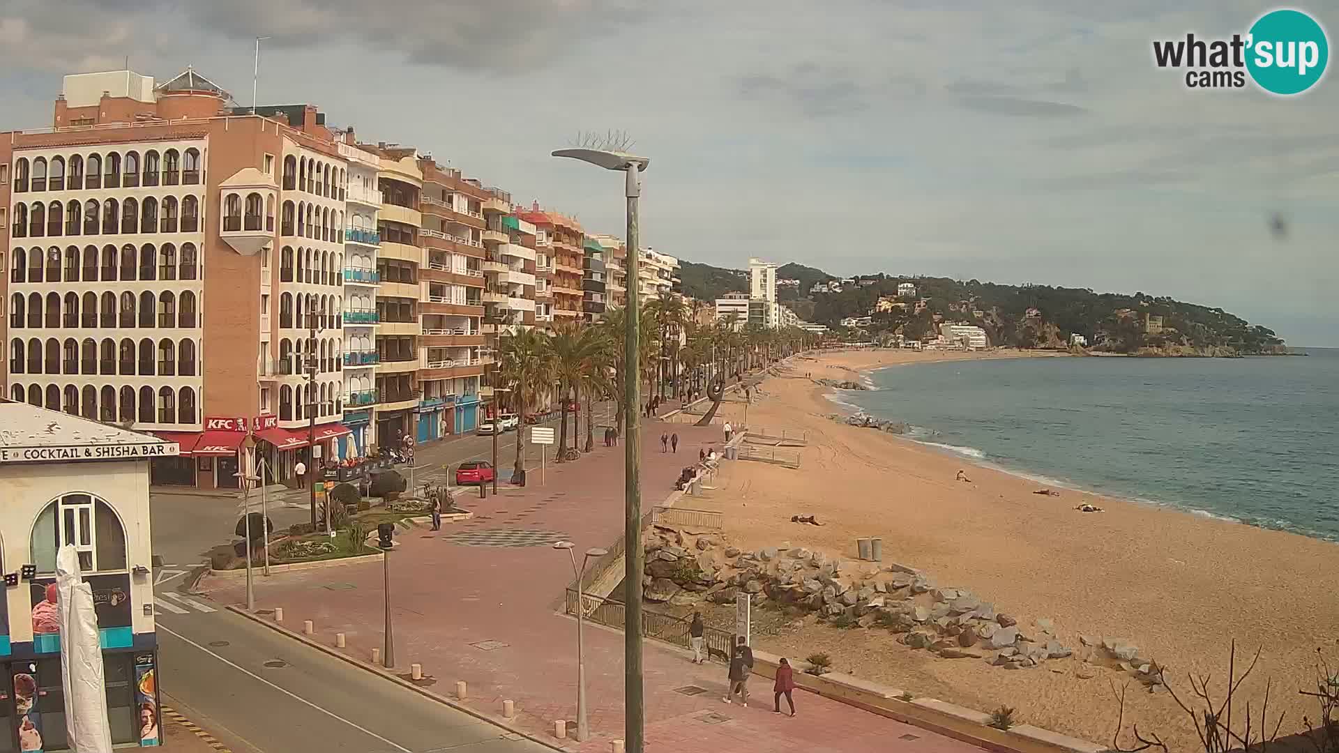 Kamera v živo Lloret de Mar – Glavna plaža