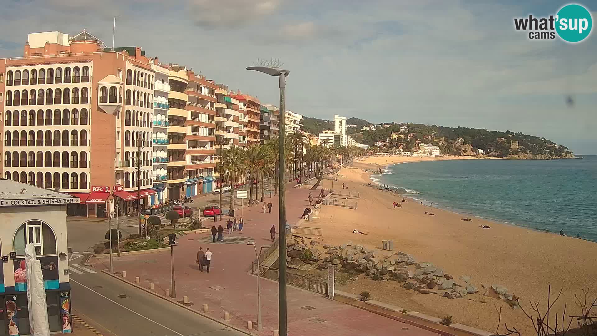 Webcam Live Lloret de Mar – La plage