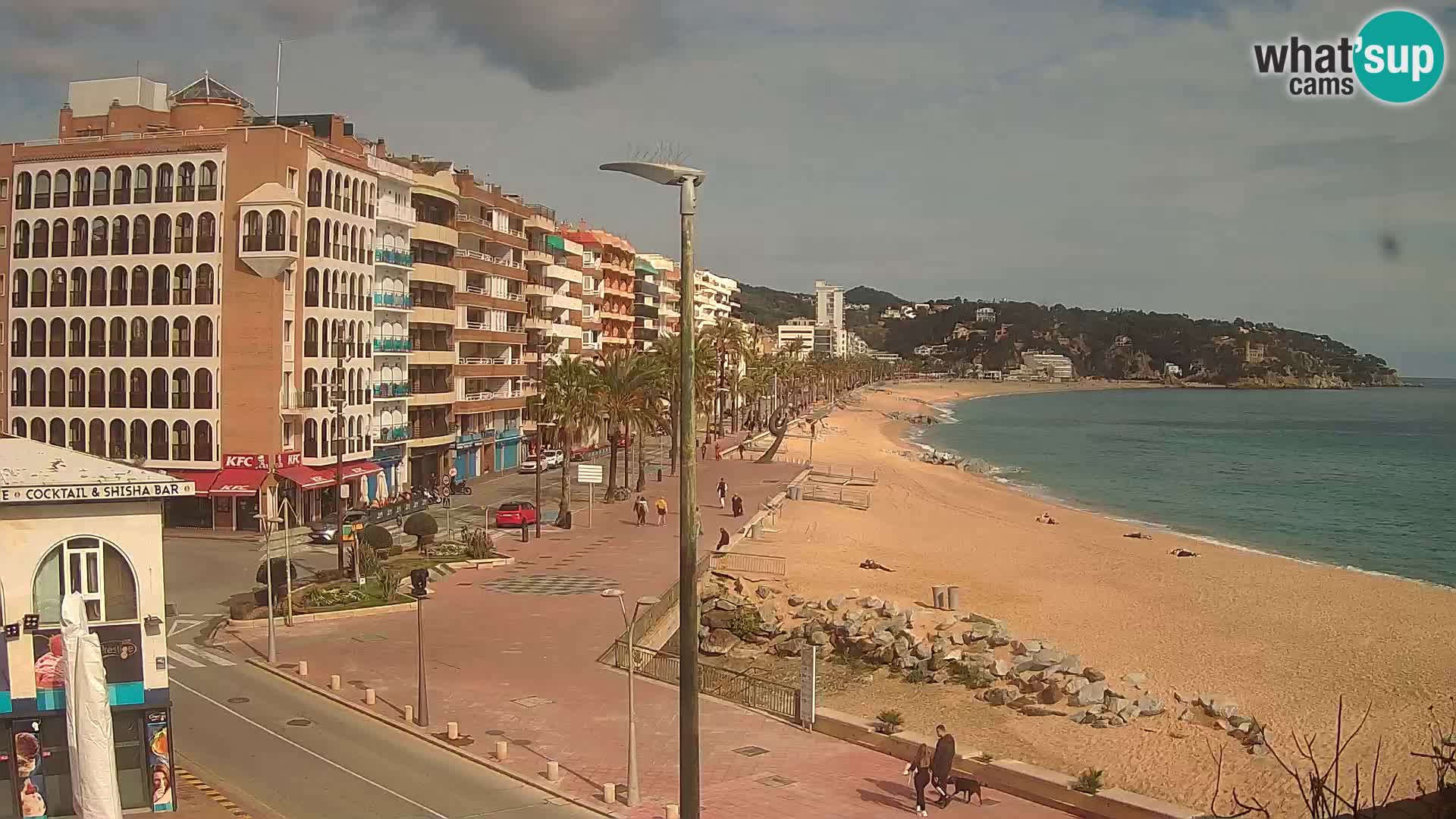 Webcam Lloret de Mar – Spiaggia centrale