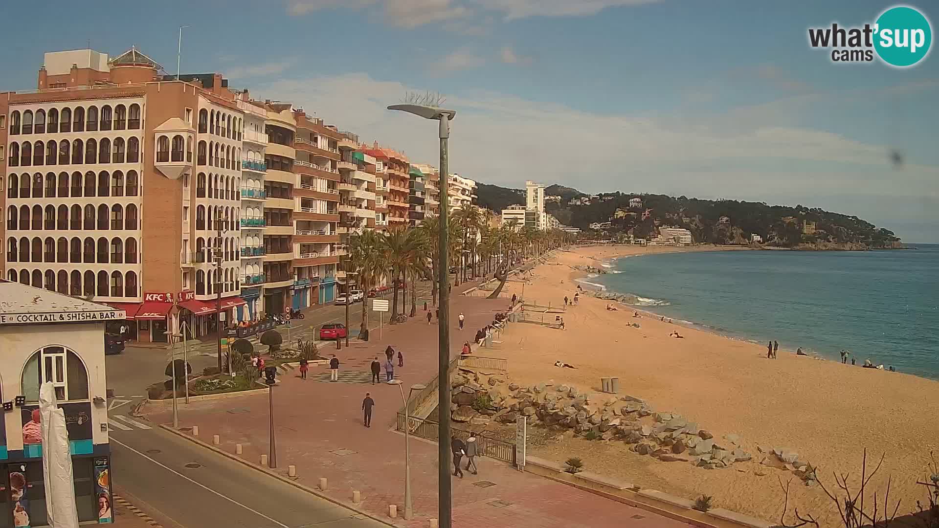 Webcam live Lloret de Mar – la spiaggia principale