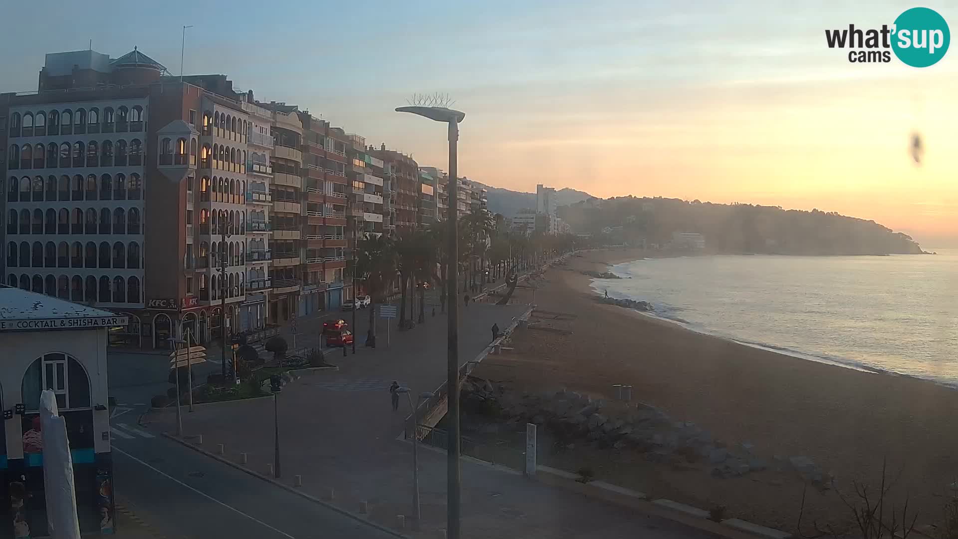 Webcam Lloret de Mar – Zentralen Strand