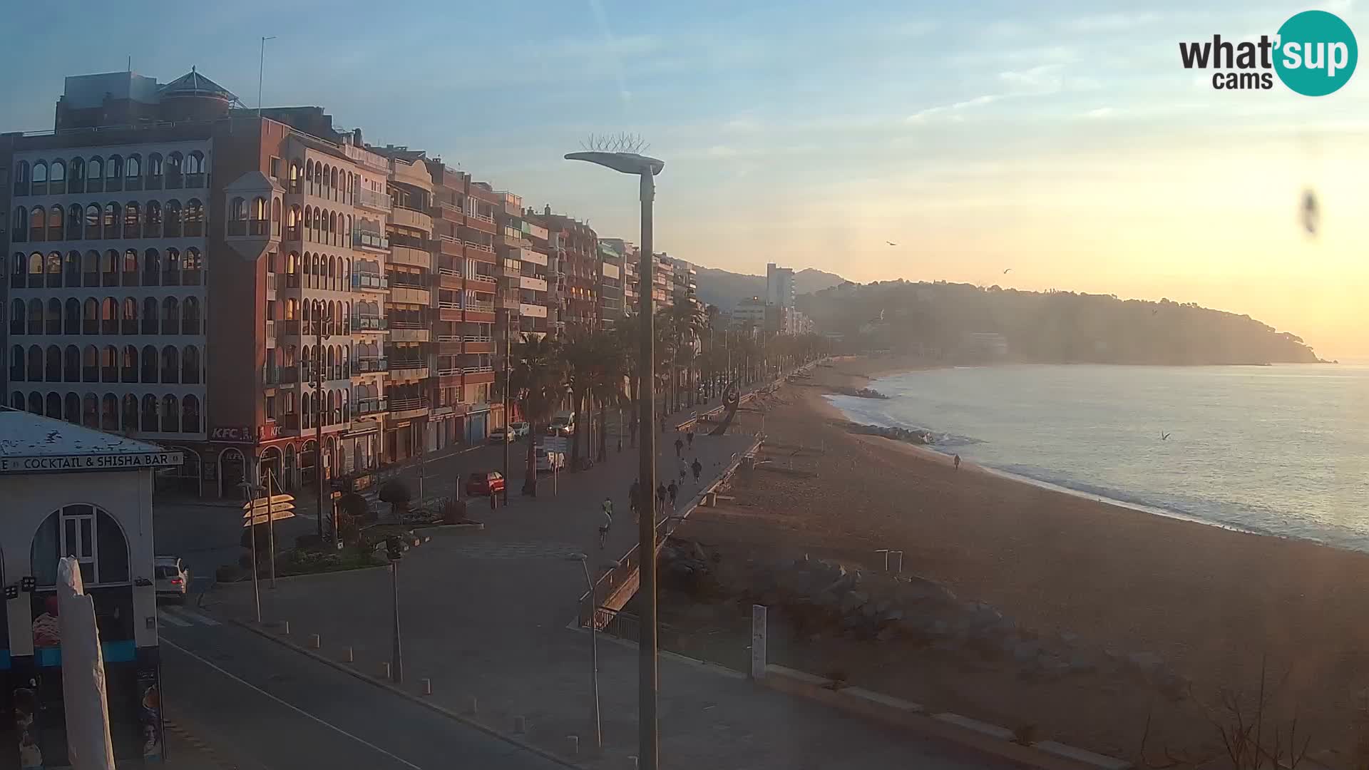 Webcam Lloret de Mar – Zentralen Strand