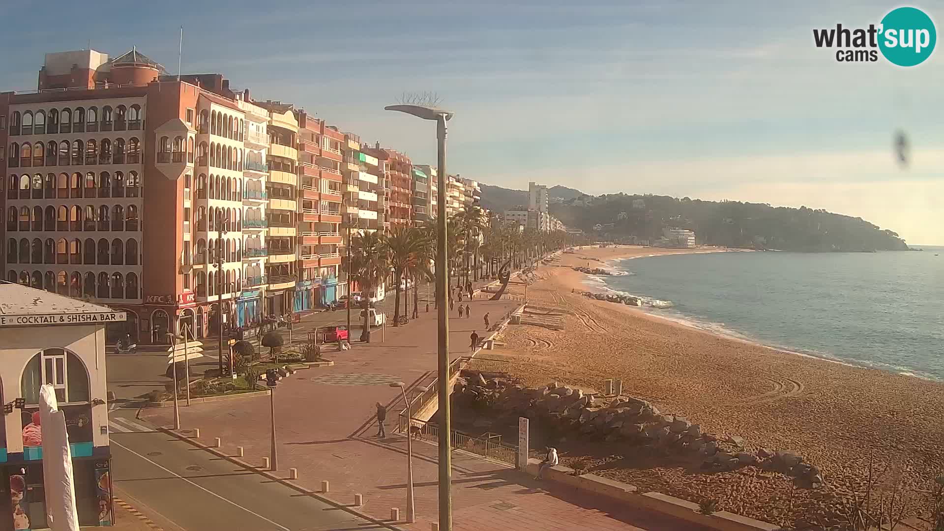 Kamera v živo Lloret de Mar – plaža