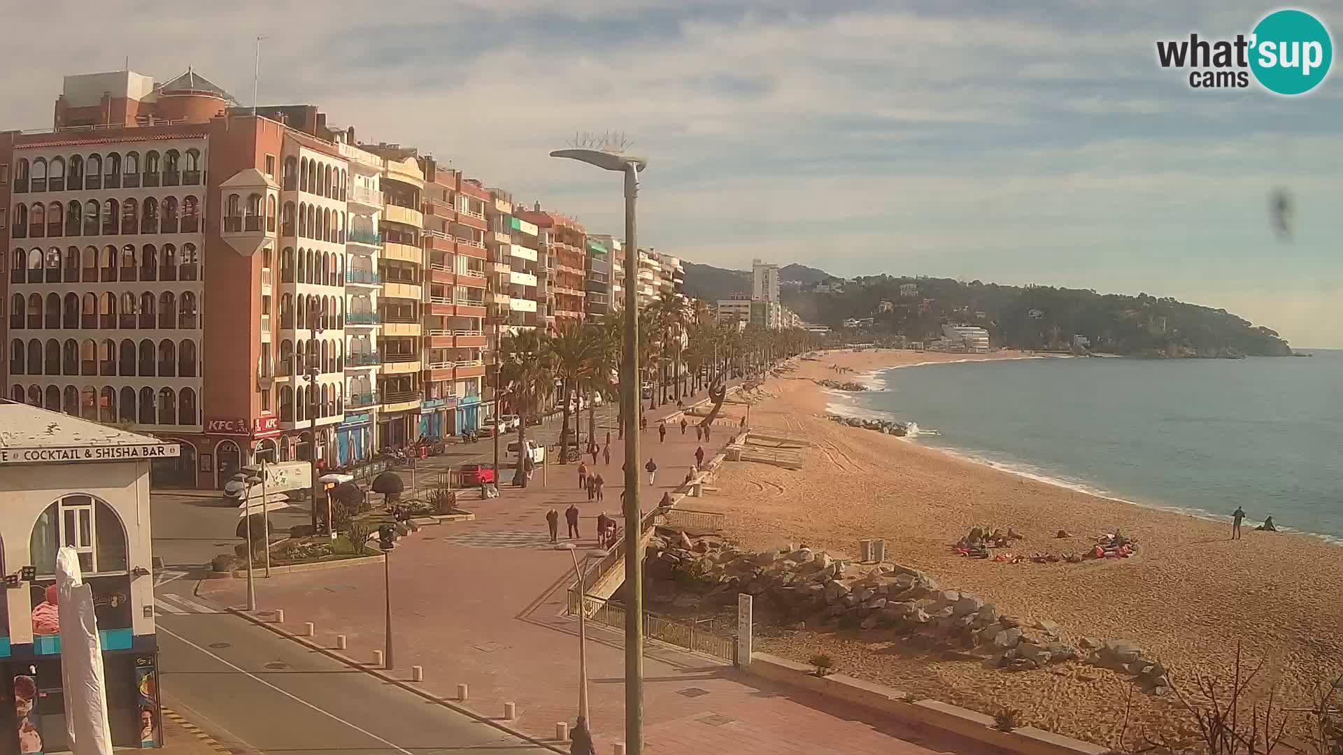 Kamera v živo Lloret de Mar – plaža