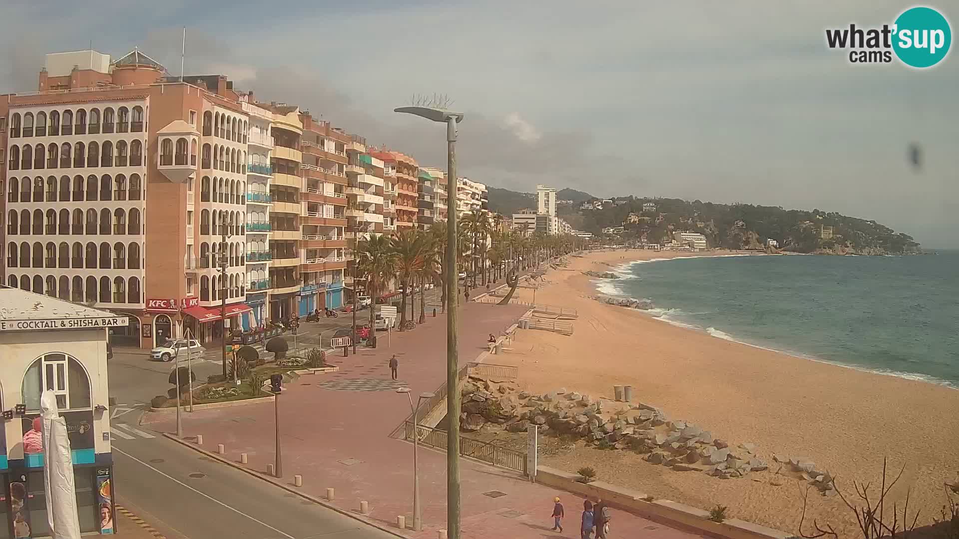 Webcam Lloret de Mar – Zentralen Strand