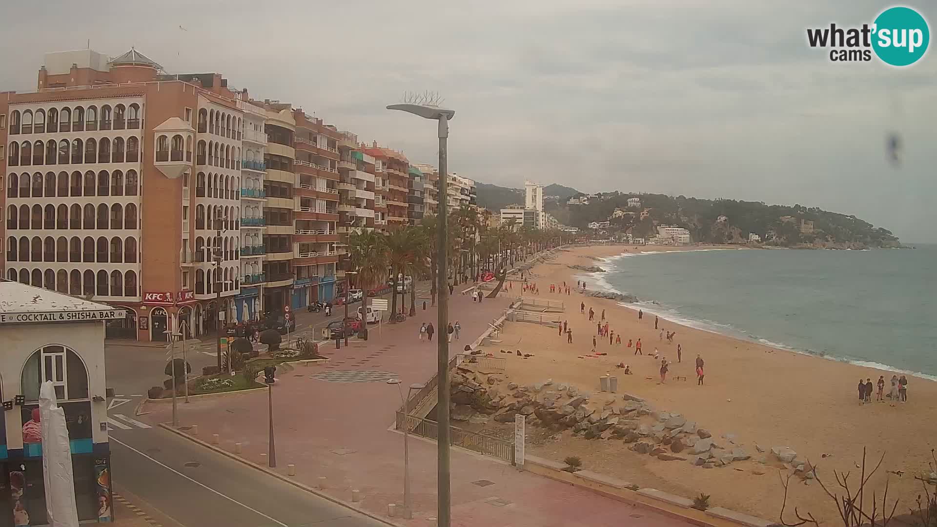 Kamera v živo Lloret de Mar – Glavna plaža