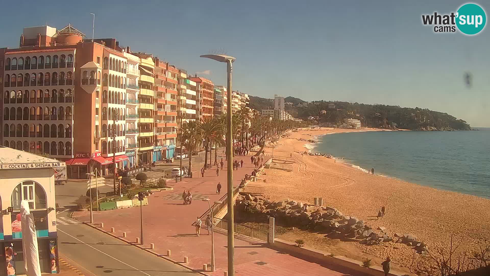 Webcam Lloret de Mar  – Playa principal