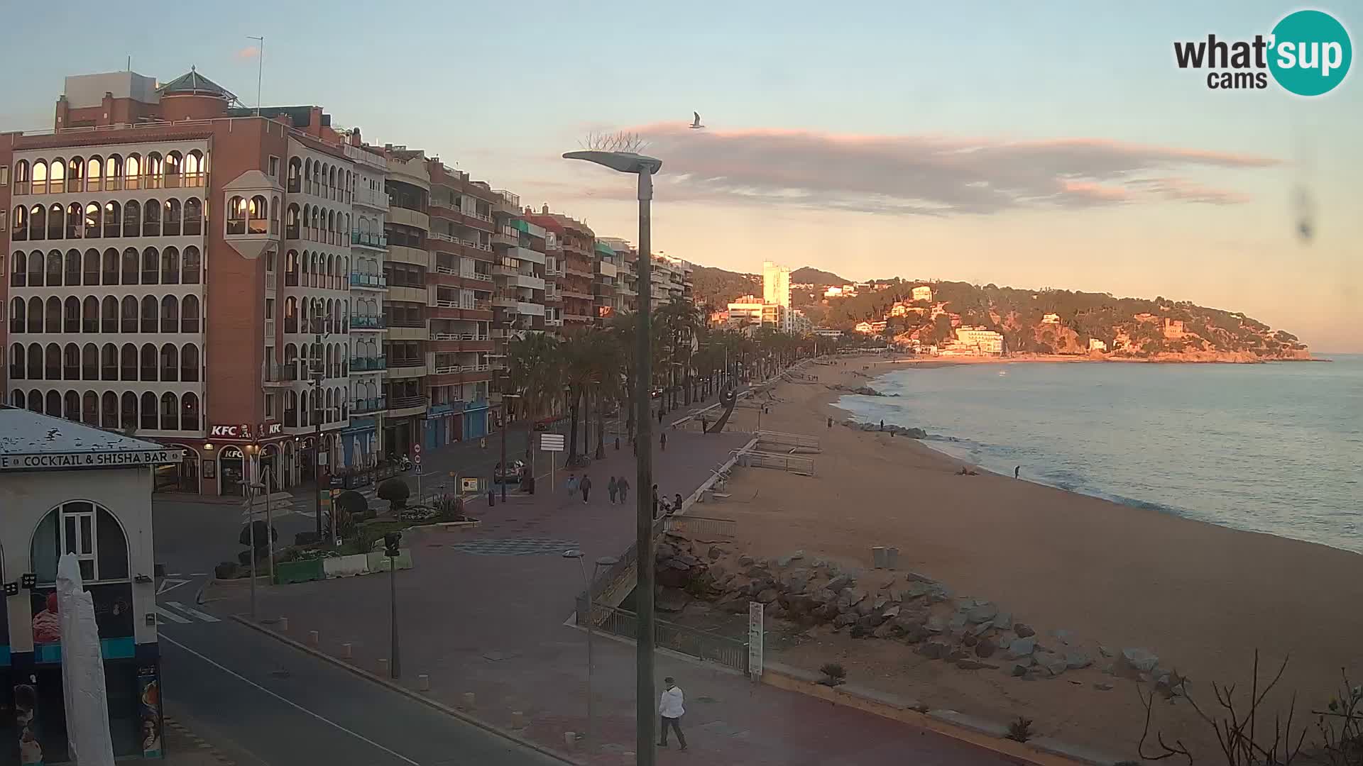 Kamera v živo Lloret de Mar – Glavna plaža