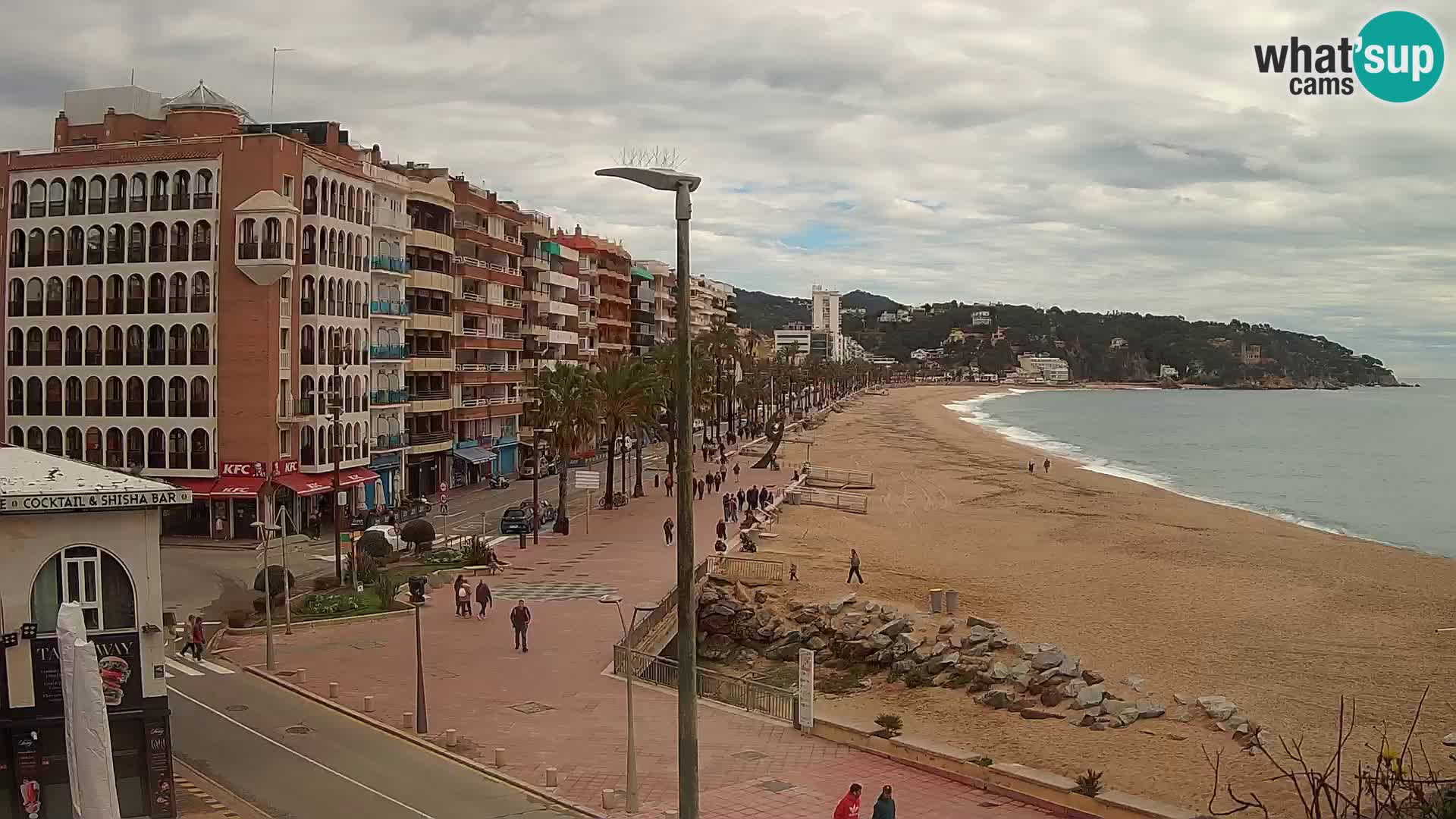 Webcam Lloret de Mar – Spiaggia centrale