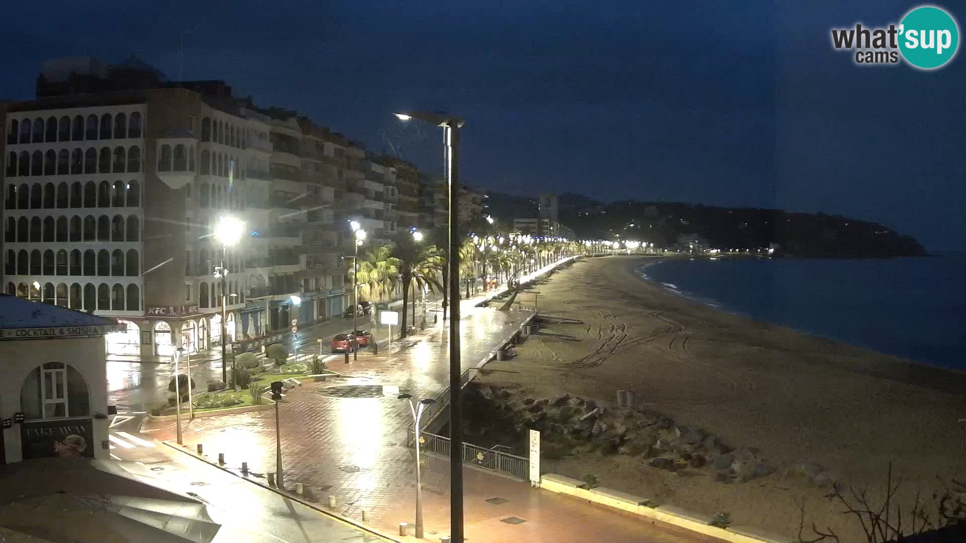 Webcam Lloret de Mar – Zentralen Strand