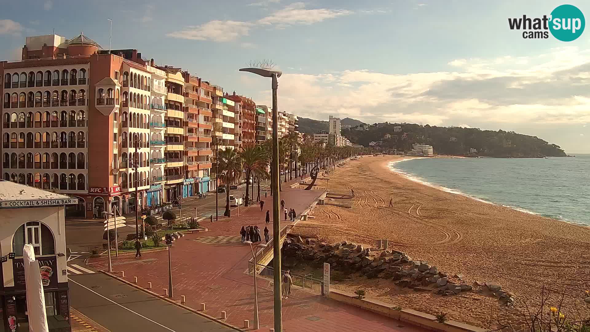 Webcam Live Lloret de Mar – La plage