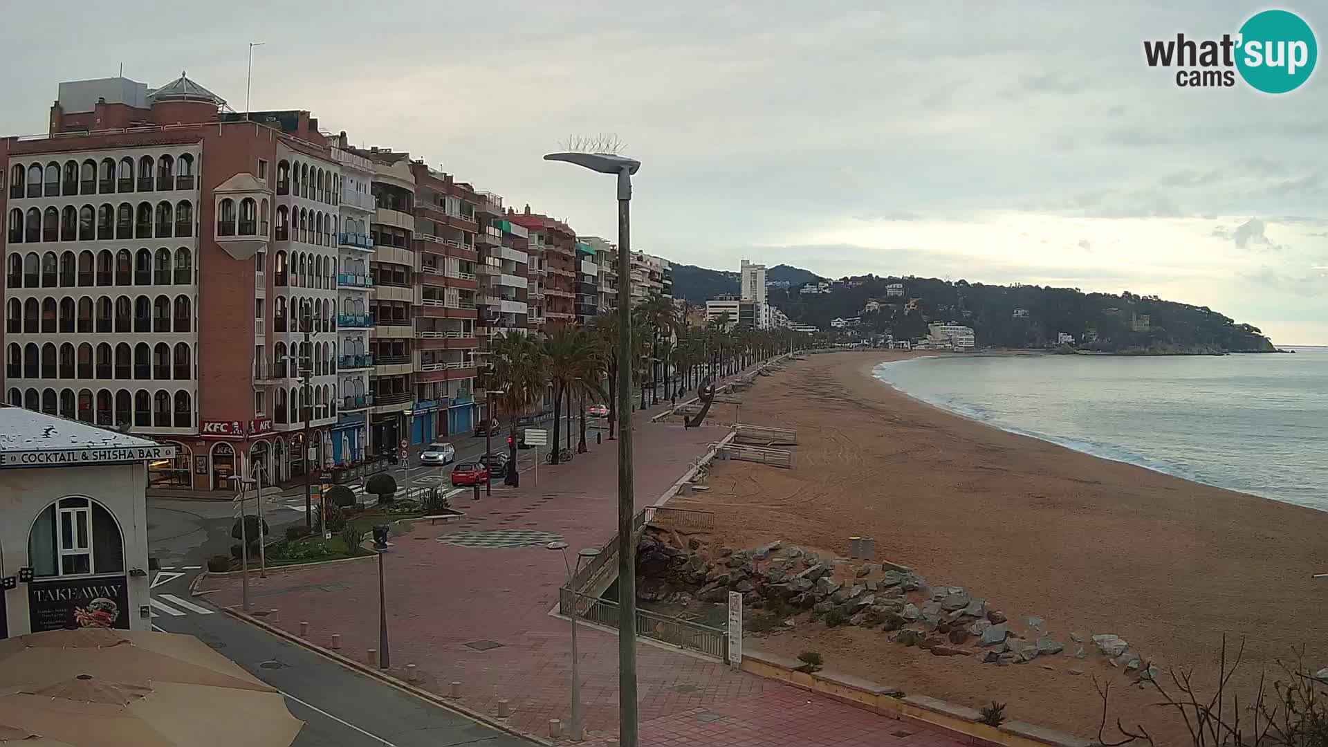 Webcam Lloret de Mar – Zentralen Strand