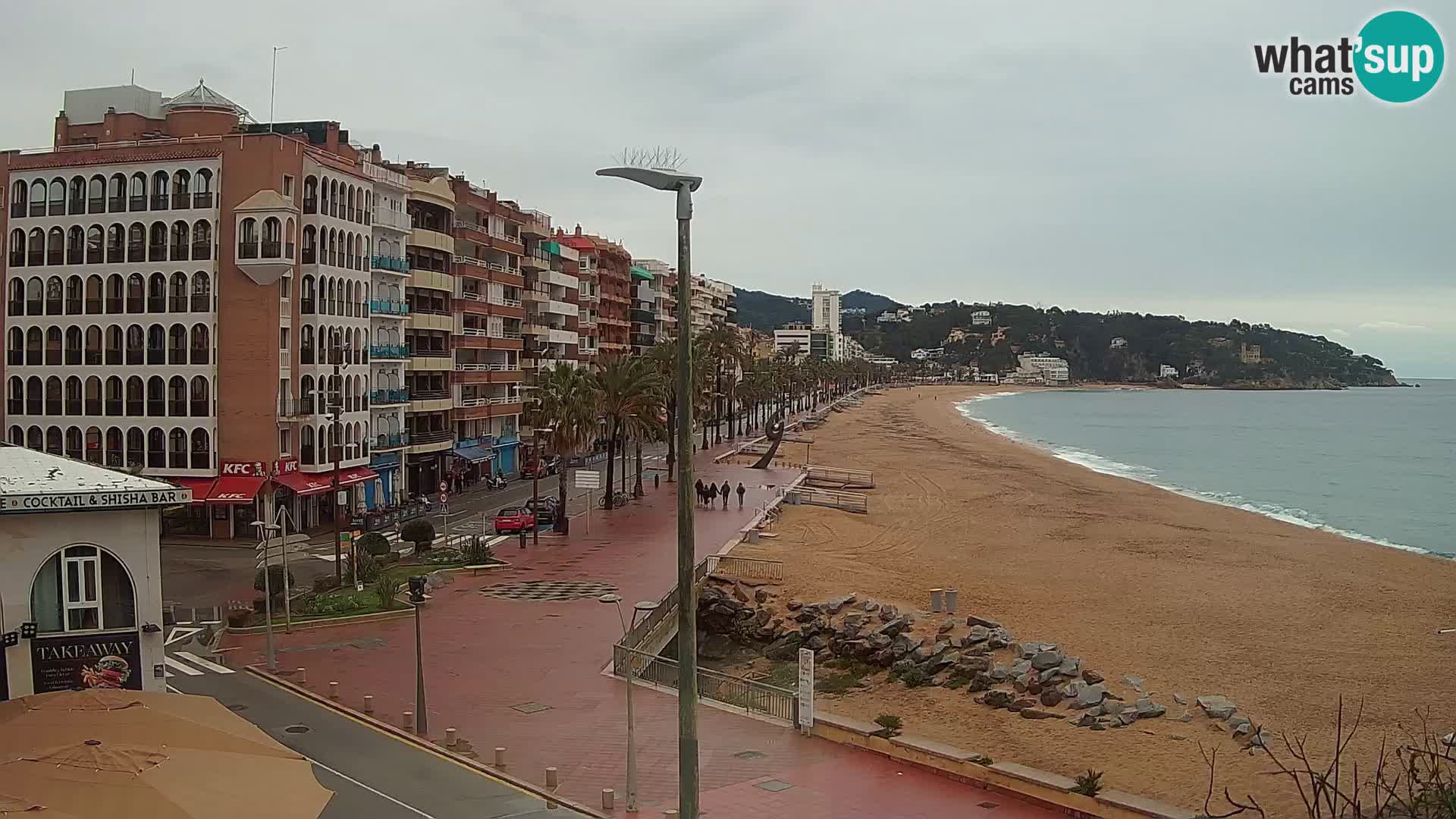 Webcam Lloret de Mar – Zentralen Strand