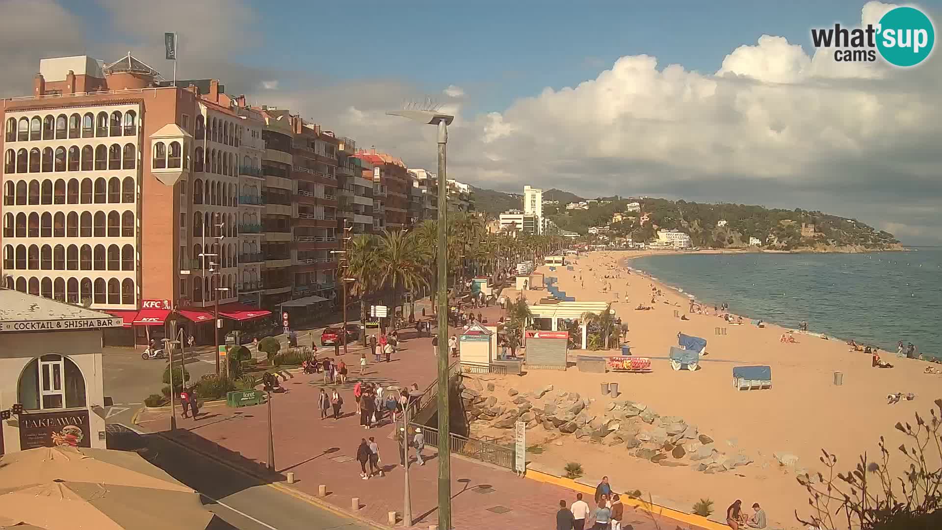 Webcam live Lloret de Mar – Hauptstrand