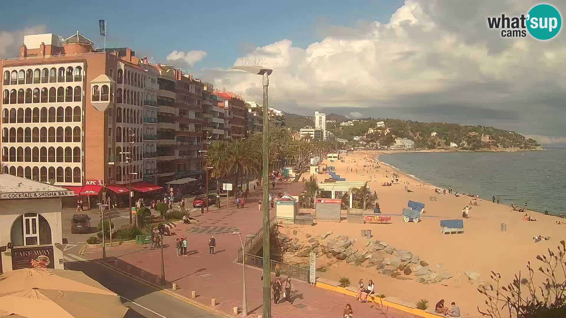 Webcam Live Lloret de Mar – La plage
