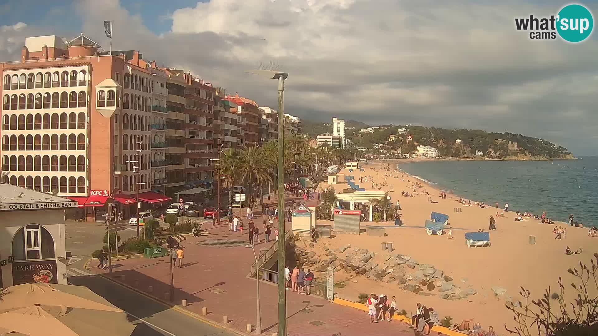 Webcam Lloret de Mar – Osrednja plaža