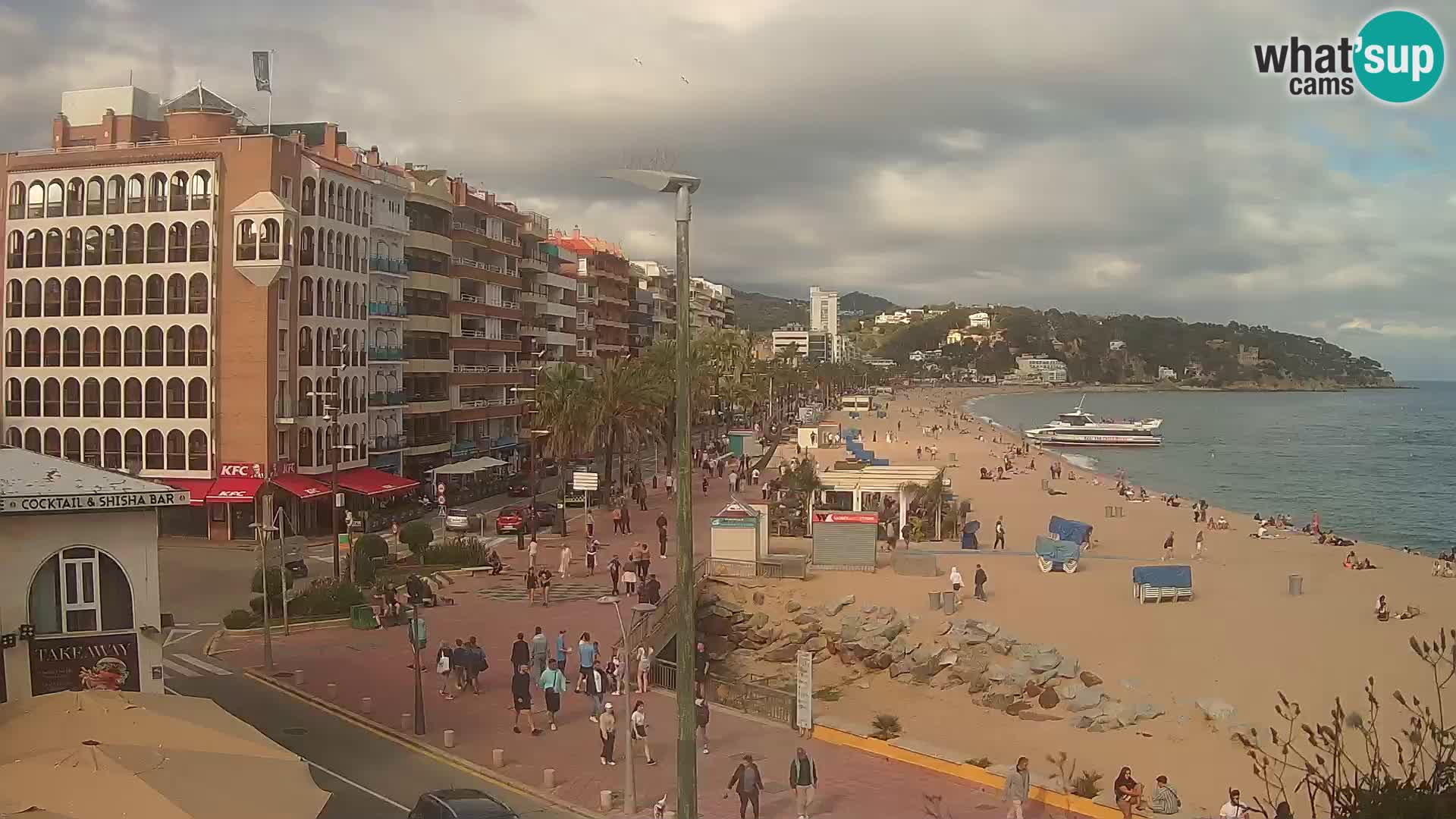 Webcam Lloret de Mar  – Playa principal