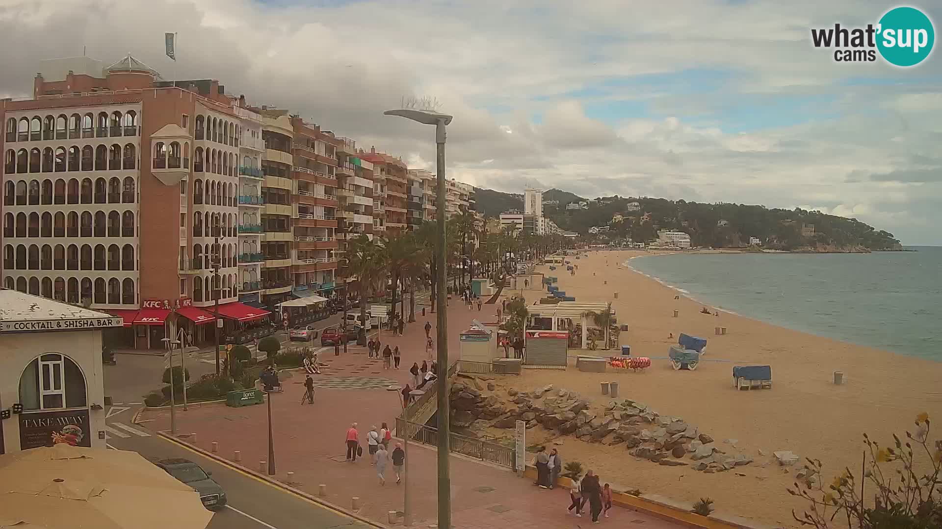 Webcam Lloret de Mar – the beach