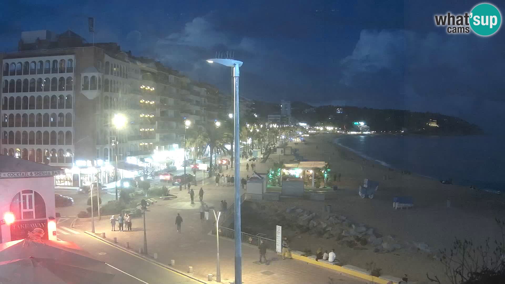 Webcam Lloret de Mar – the main beach – – Costa Brava – Spain