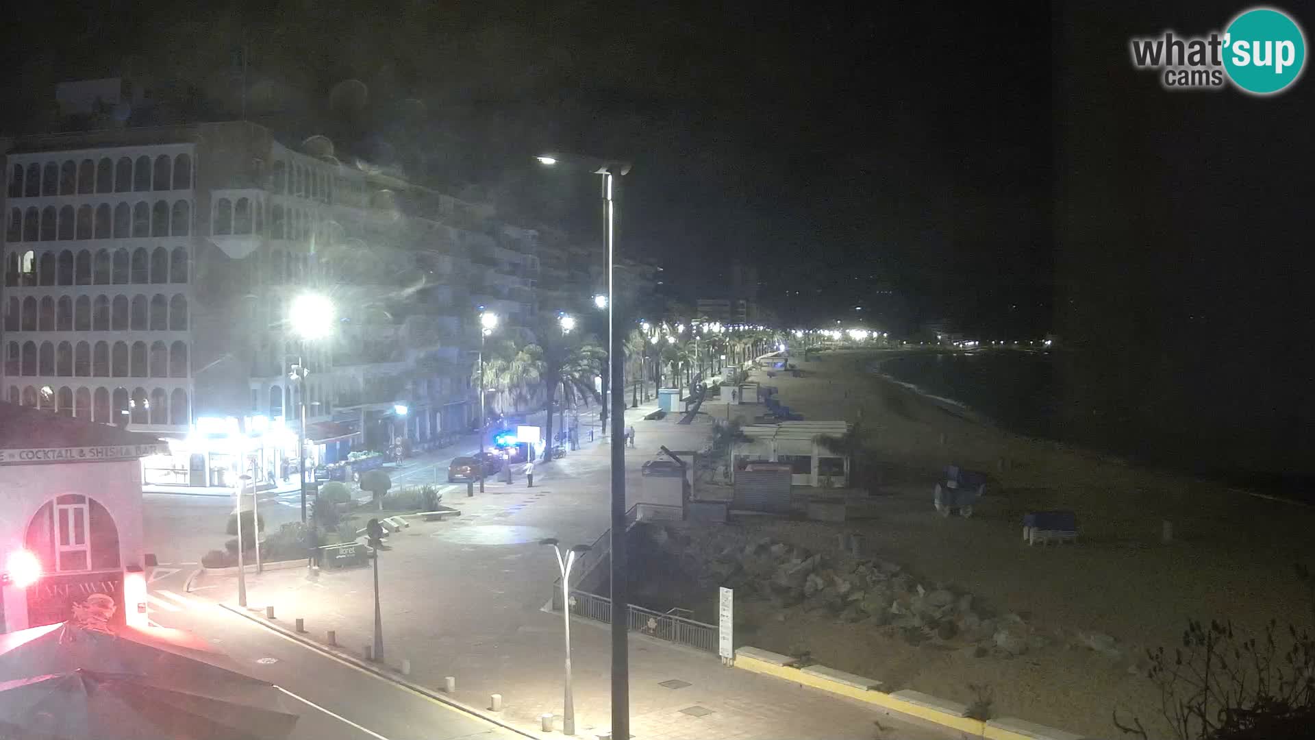 Webcam Lloret de Mar – the main beach – – Costa Brava – Spain