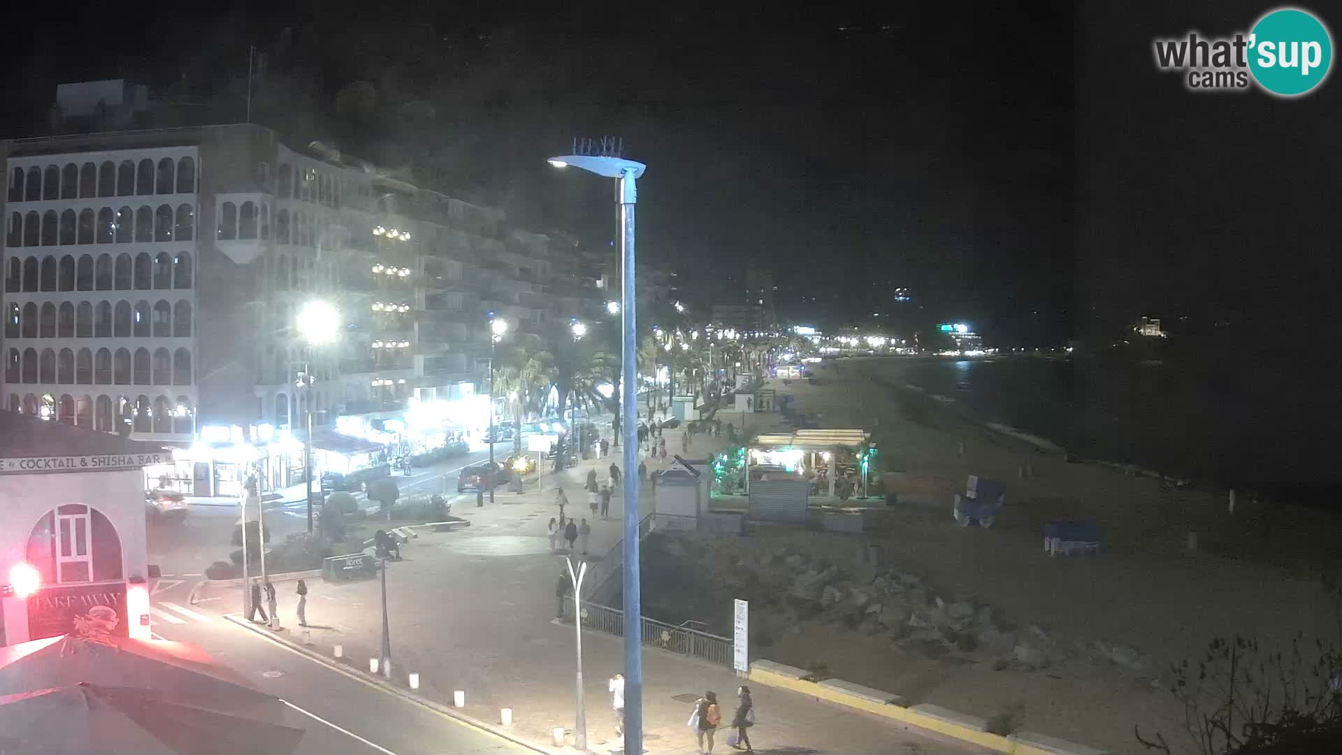 Webcam Lloret de Mar – the main beach – – Costa Brava – Spain