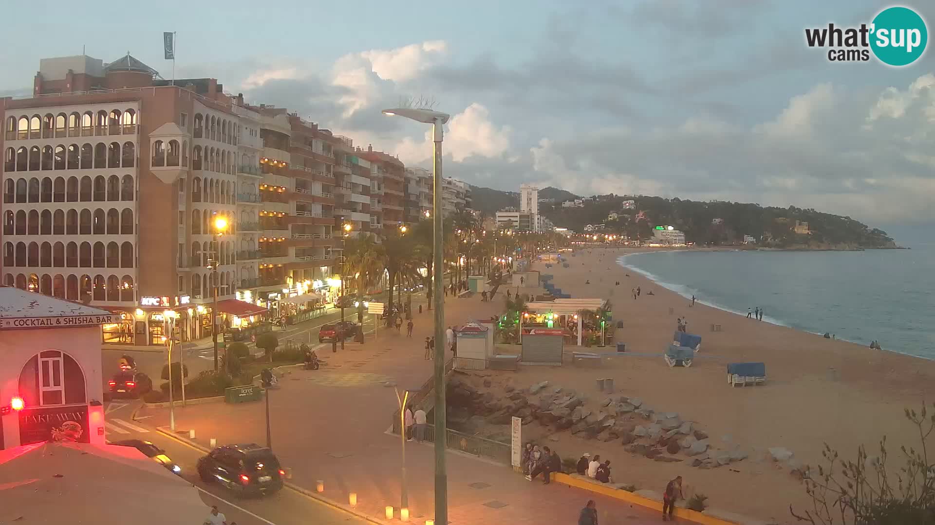 Webcam Live Lloret de Mar – La plage